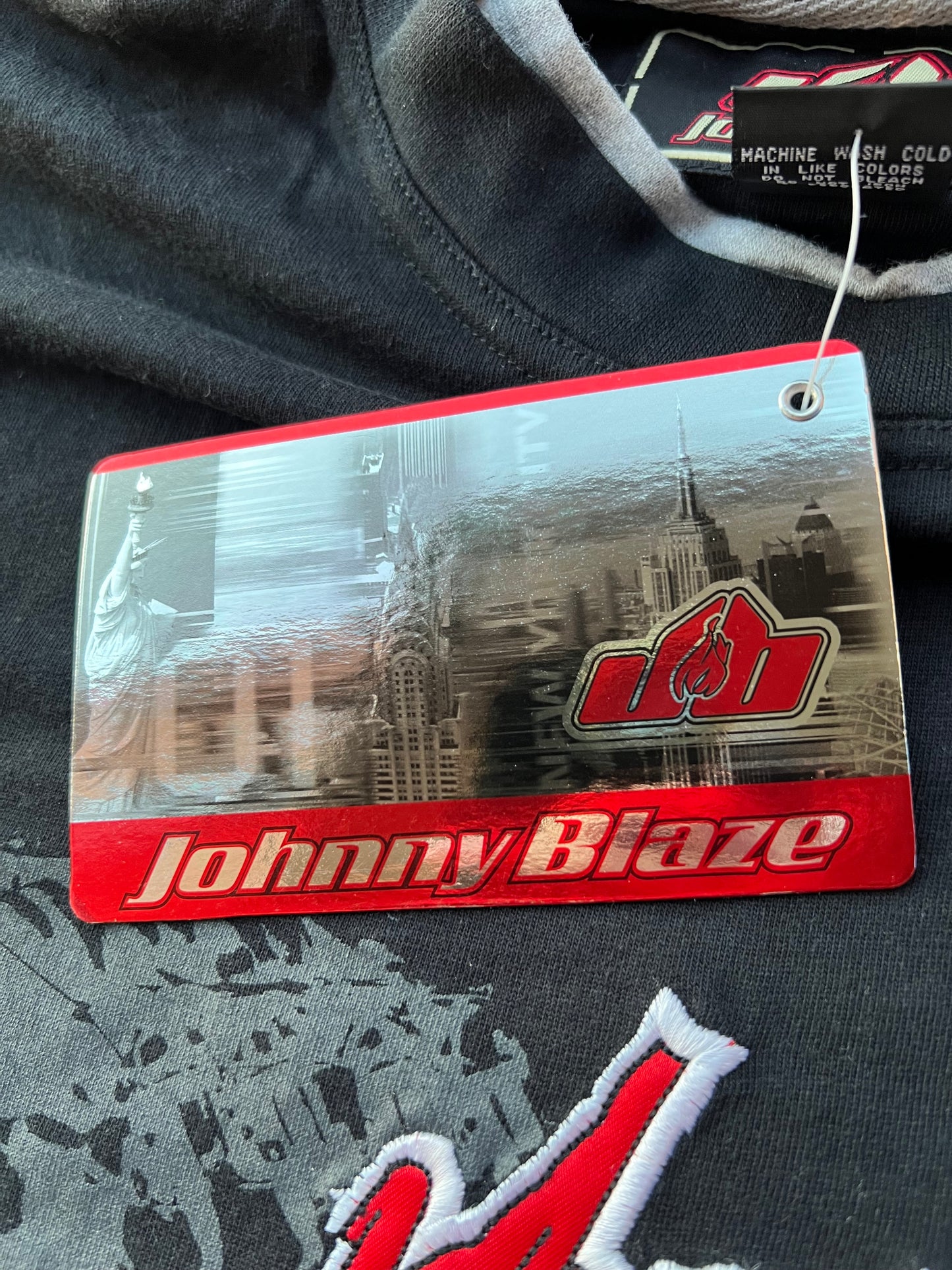 Early-2000s Johnny Blaze Long Sleeve Tee (L) (New With Tags)