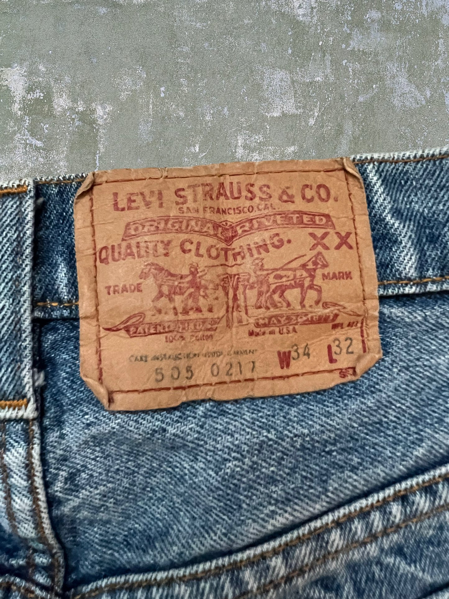 ‘80s/‘90s Levi’s 505 Jeans (34x32)