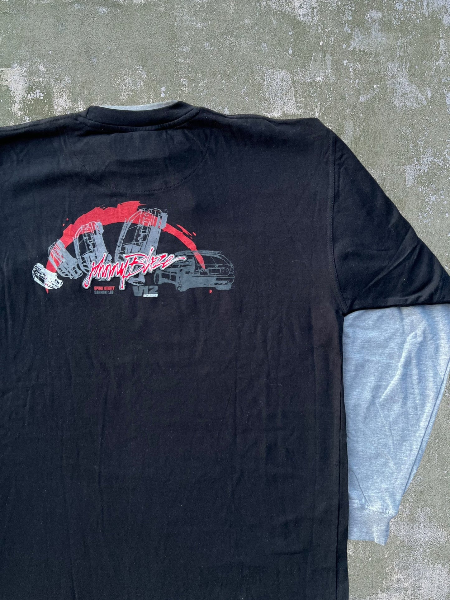 Early-2000s Johnny Blaze Long Sleeve Tee (L) (New With Tags)