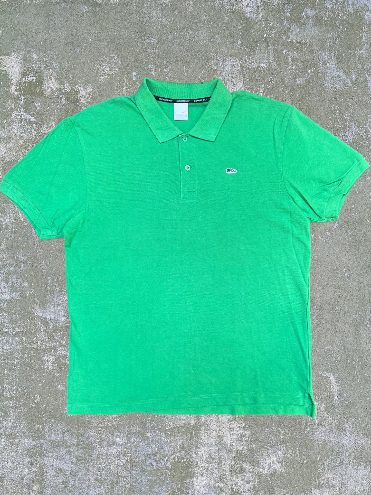 Early-2000s Nike SB Dunk Heineken Polo Shirt (XL)