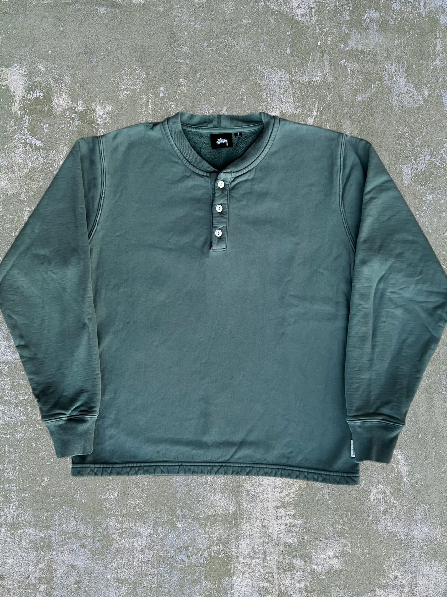 2023 Stüssy Workgear Henley Sweatshirt (M)