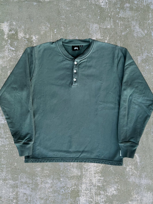 2023 Stüssy Workgear Henley Sweatshirt (M)