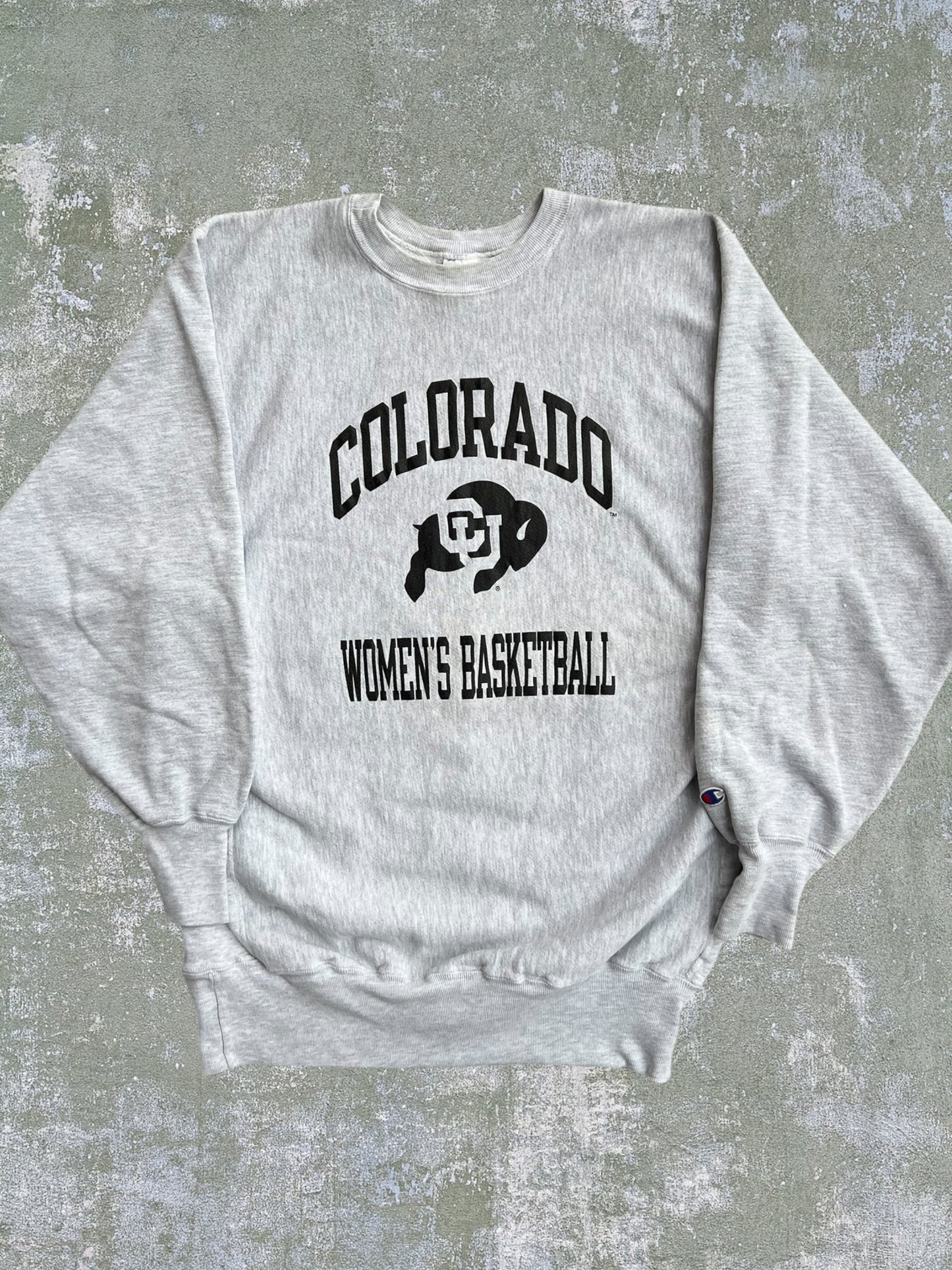 '90s Champion Reverse Weave Colorado Women's Basketball Crewneck (3XL)