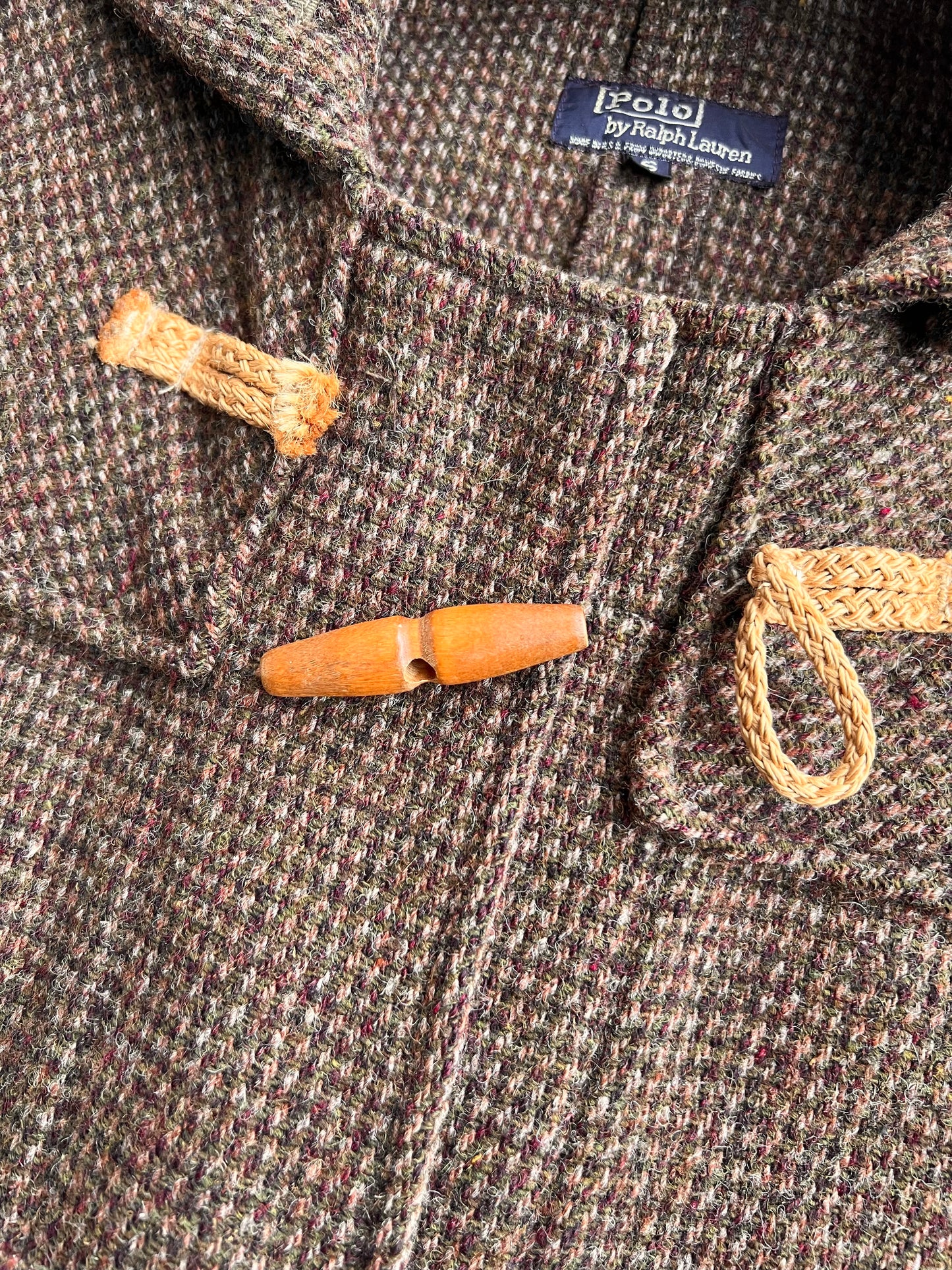 ‘80s/‘90s Polo Ralph Lauren Wool Duffle Coat (M)