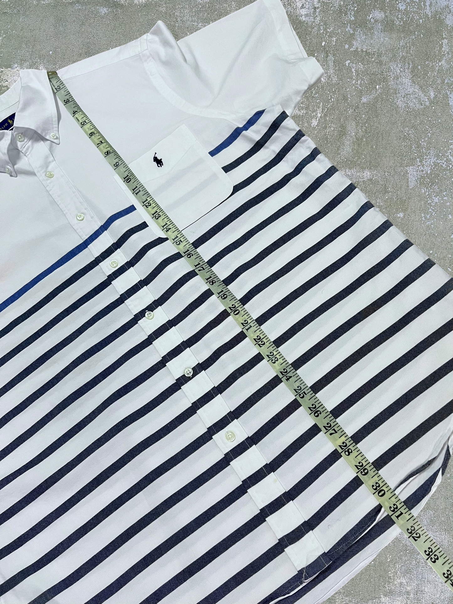 Ralph Lauren Striped Shirt (XL)