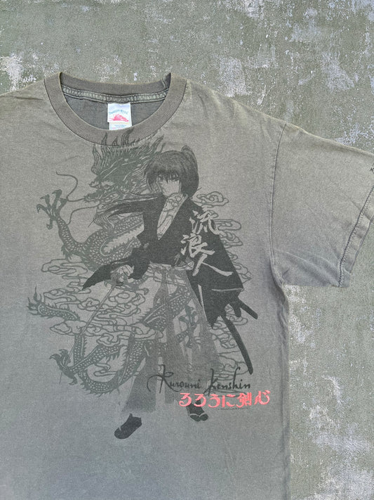 Early-2000s Rurouni Kenshin Tee (L)