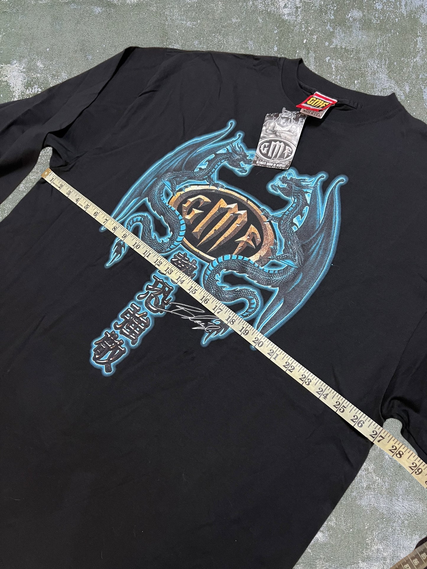 Late-90s/Early-2000s GMF Long Sleeve Tee (XXL) (New With Tags)