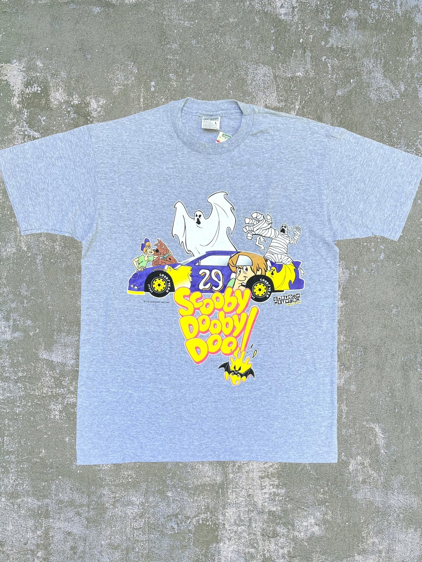 1997 Scooby Doo Wacky Racing Tee (L) (New With Tags)