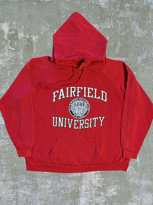 ‘80s Champion Fairfield University Hoodie (XL)