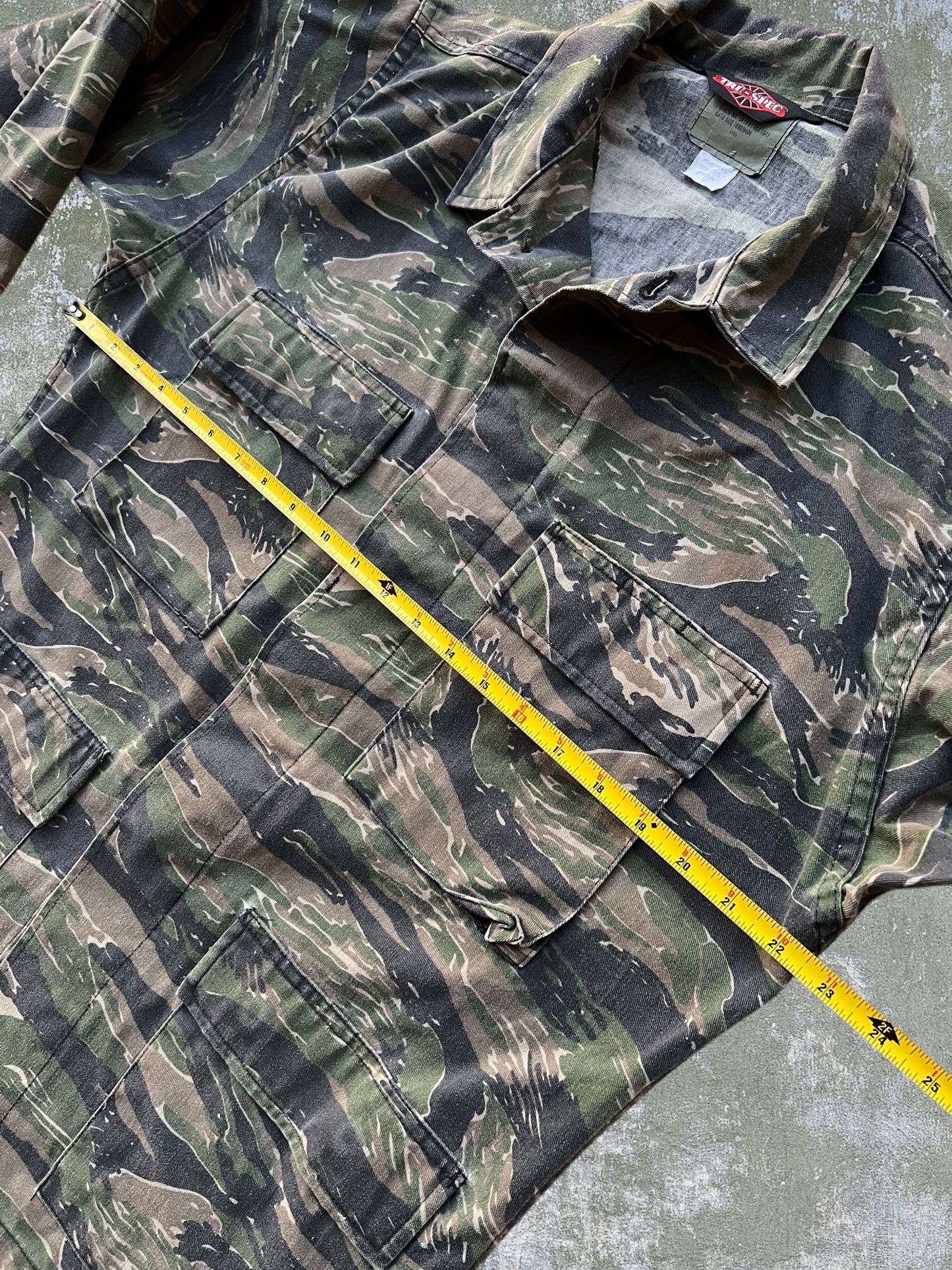 US Military Tiger Camo Overshirt (M)
