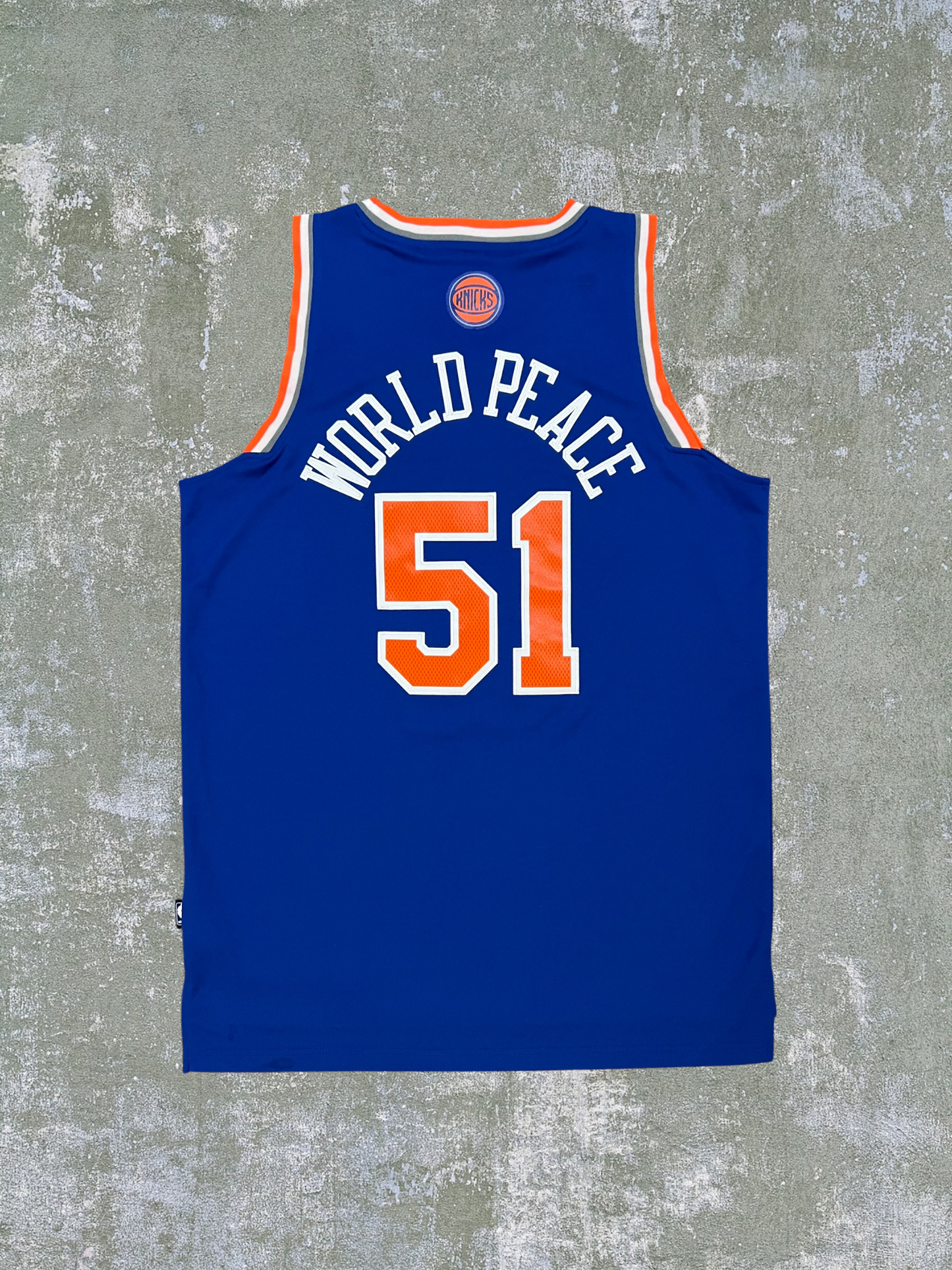 2014 Adidas Metta World Peace New York Knicks Jersey (L)