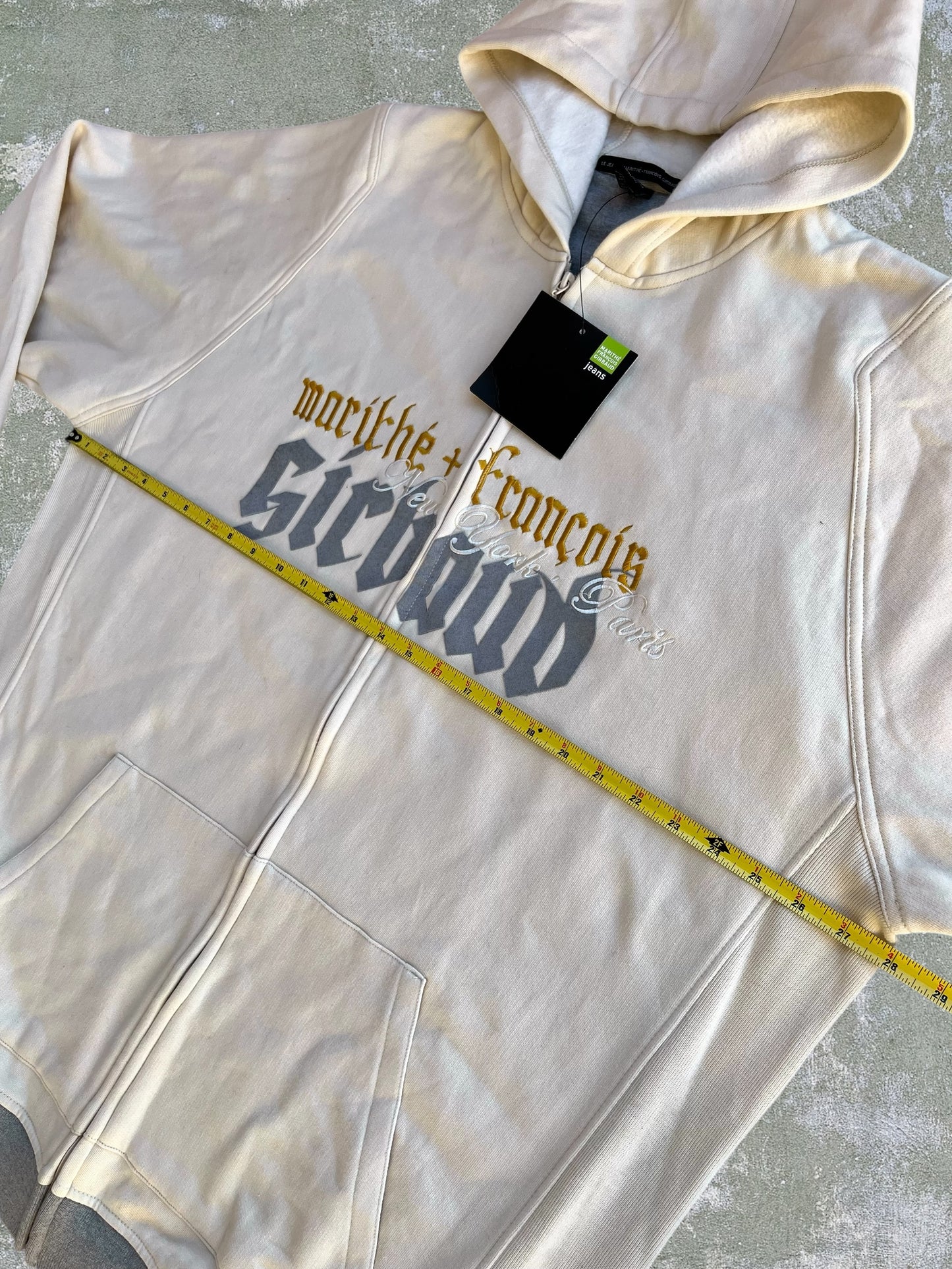 Early-2000s Marithe Francois Girbaud Zip Hoodie (XXL) (New With Tags)