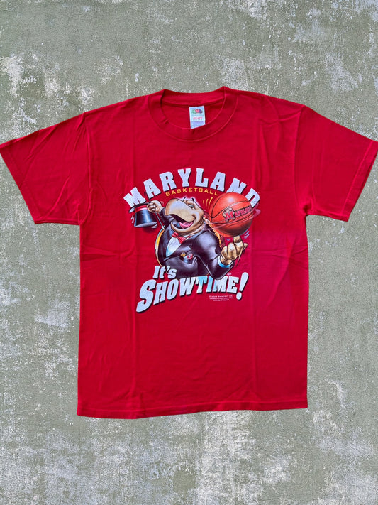2002 Maryland Terrapins Basketball Tee (L)