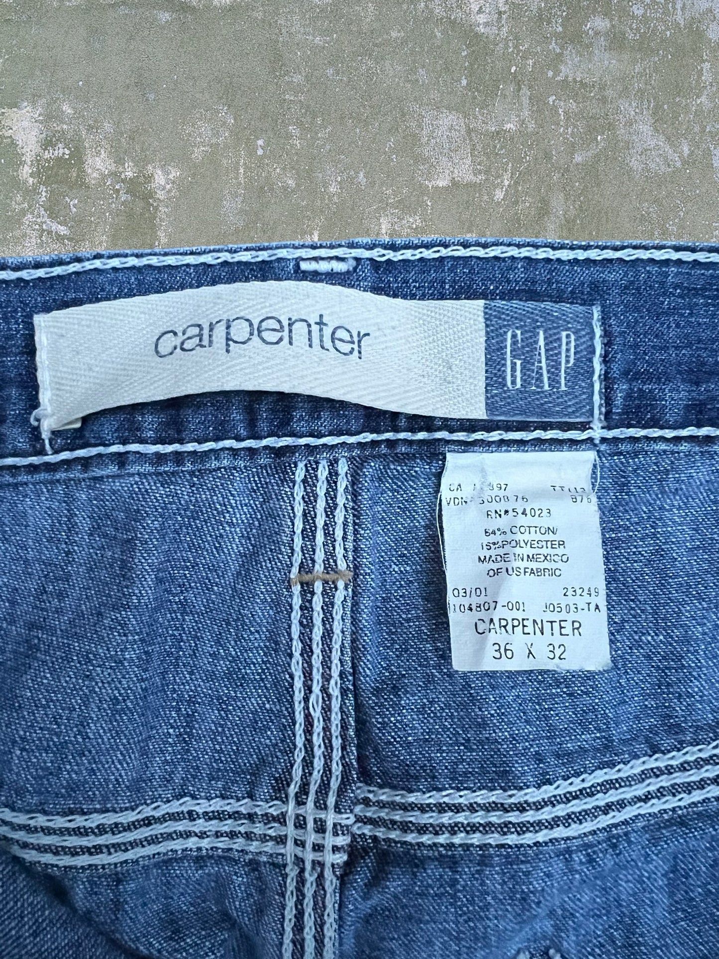 2001 Gap Carpenter Jeans (36x32)