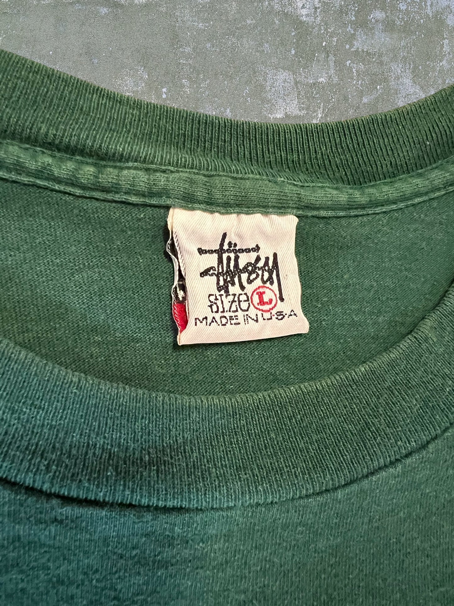 Early-90s Stüssy “Formula S2C” Tee (L)