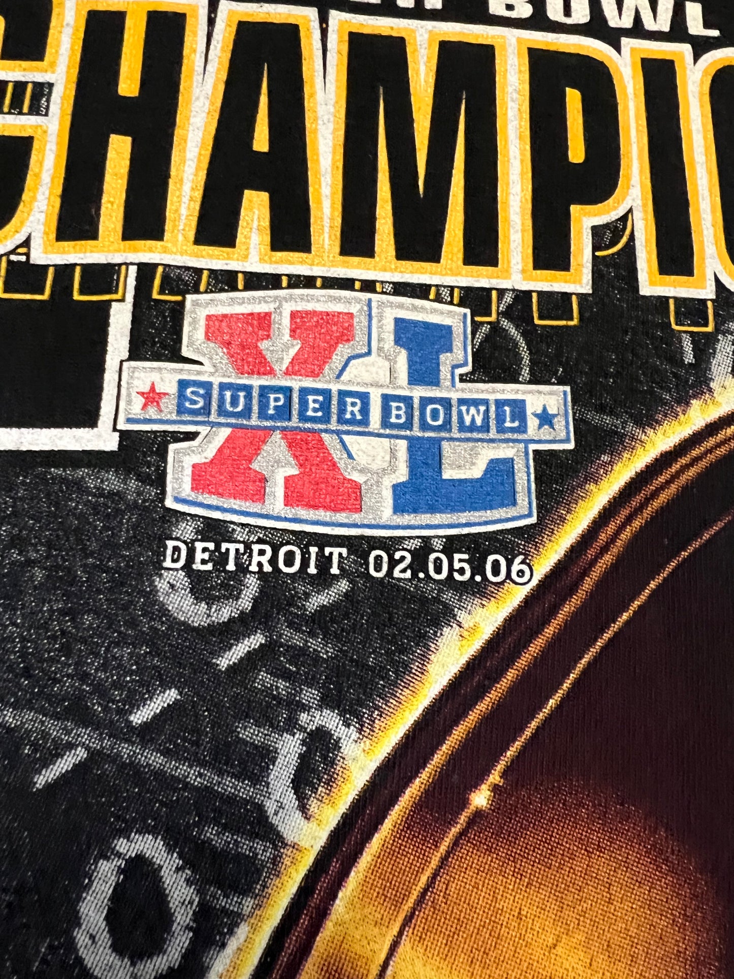 2006 Pittsburgh Steelers Super Bowl Champions Tee (XL)