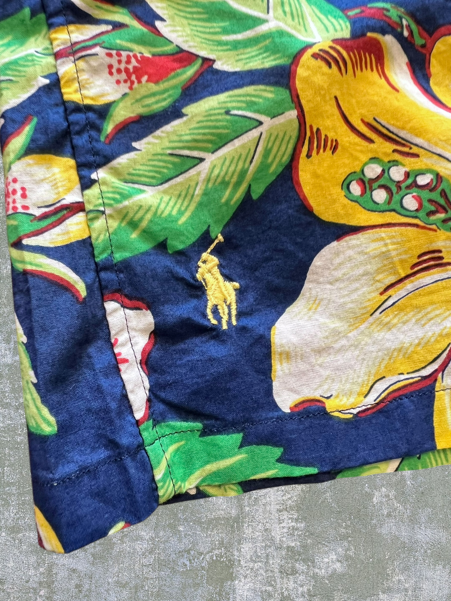 Polo Ralph Lauren Loop Collar Hawaiian Shirt (XXL)