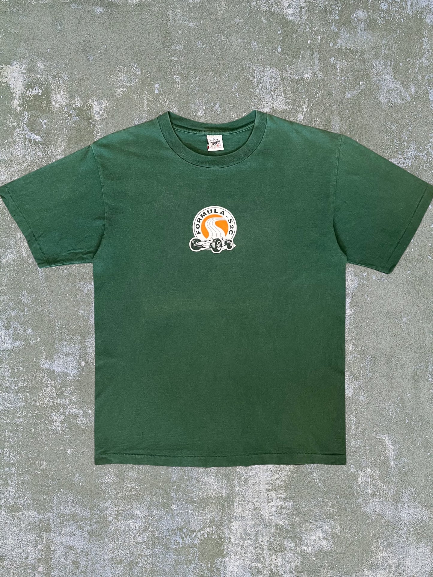 Early-90s Stüssy “Formula S2C” Tee (L)