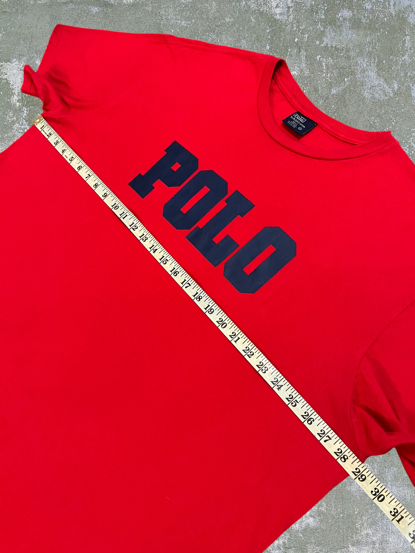 Early-2000s Polo Ralph Lauren Spellout Tee (XXL)