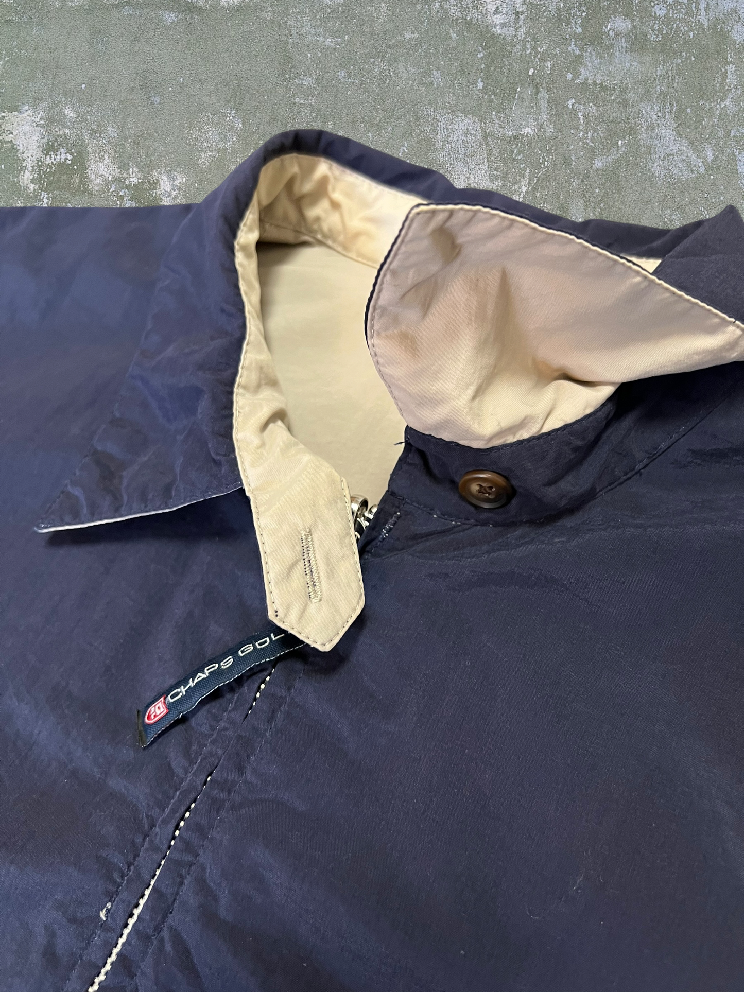 ‘90s Chaps Ralph Lauren Golf Harrington Jacket (L)
