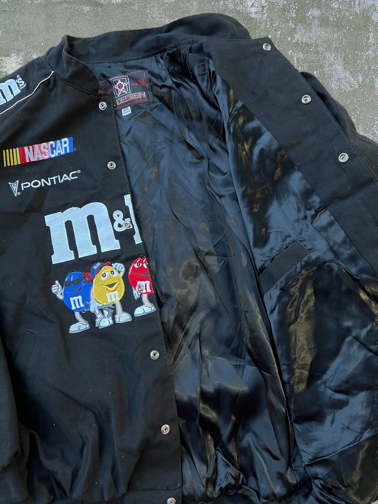 Late-90s/Early-2000s JH M&M’s Racing Jacket (4XL)