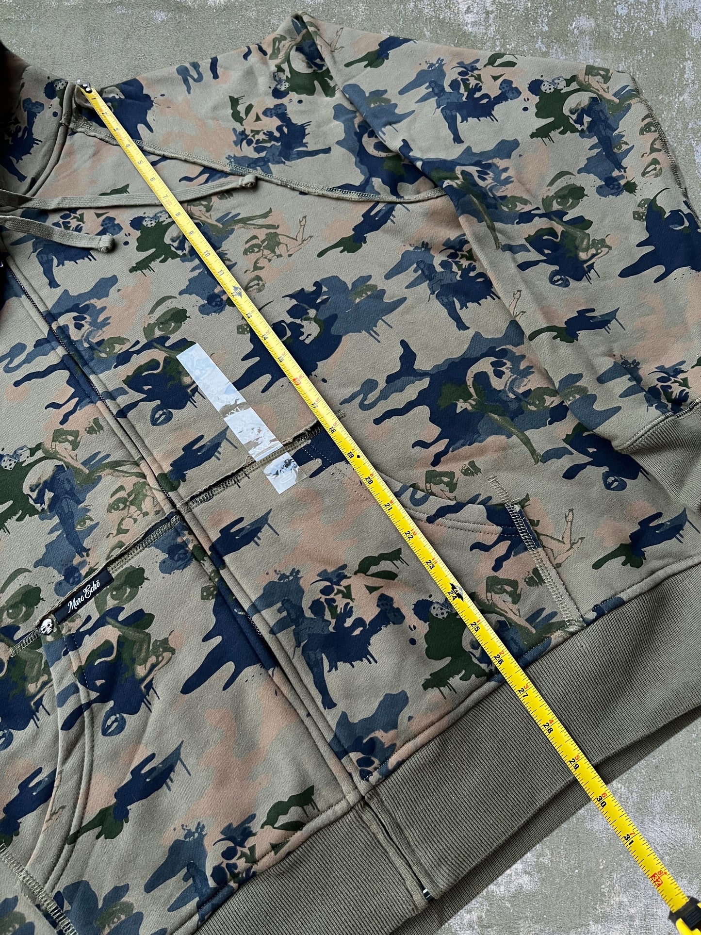 Early-2000s Marc Ecko Cut & Sew Zip Hoodie (XXL) (New With Tags)