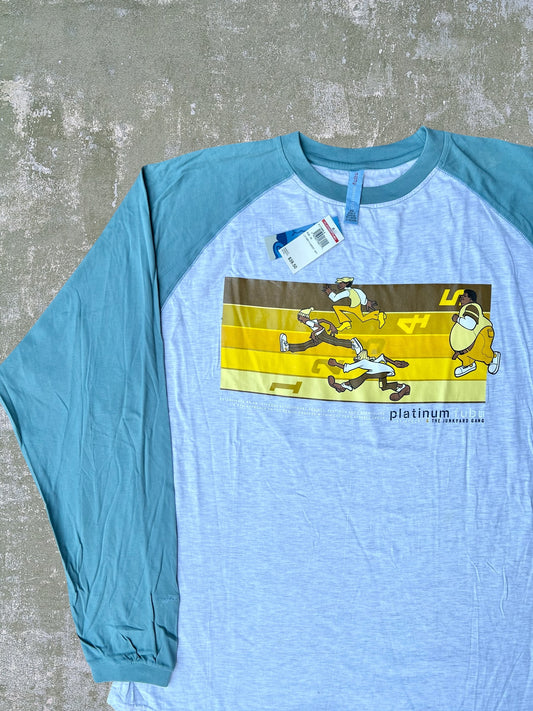 Early-2000s Platinum FUBU Fat Albert Long Sleeve Tee (XXL) (New With Tags)