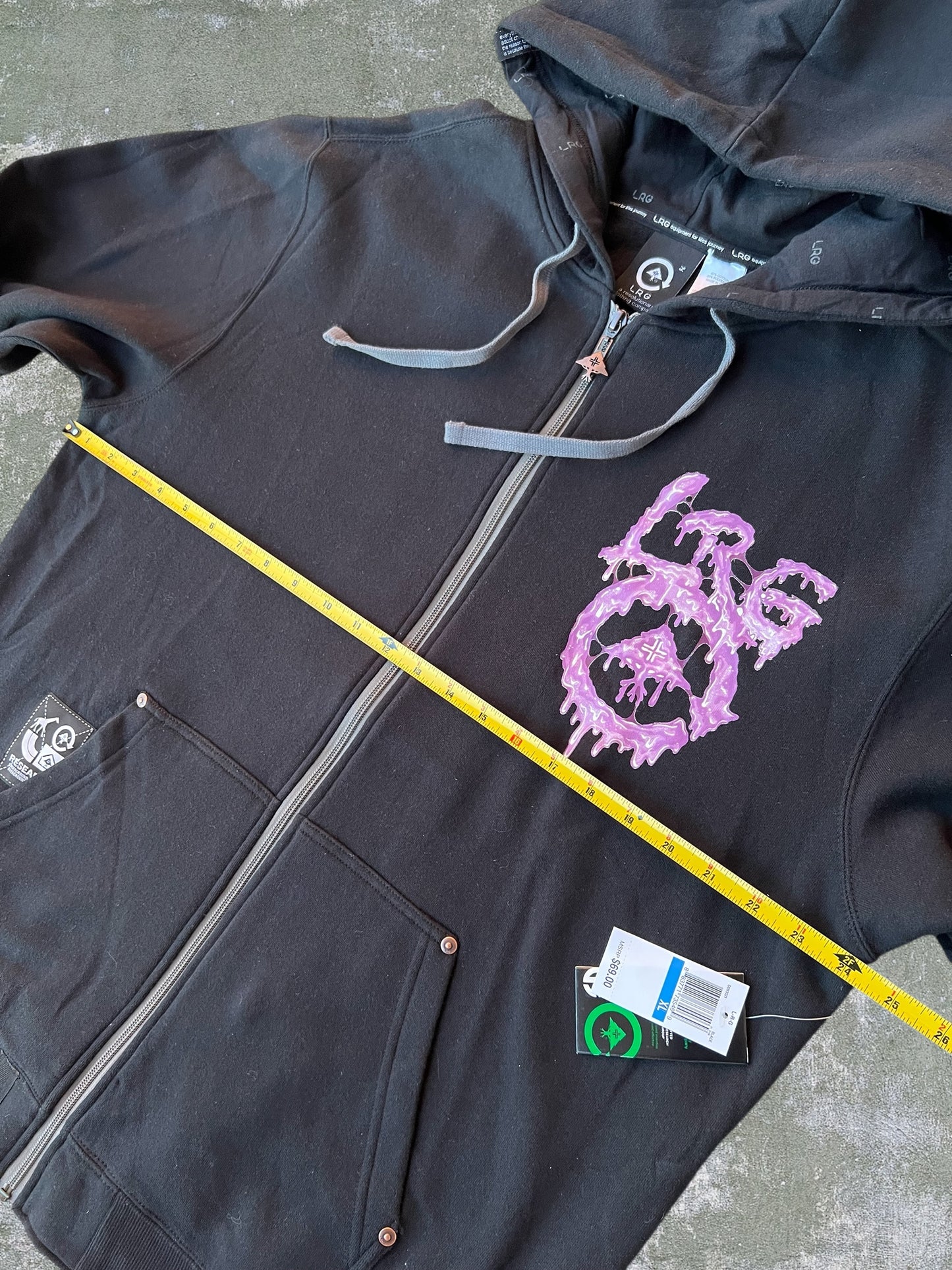 Early-2000s LRG Zip Hoodie (XL) (New With Tags)