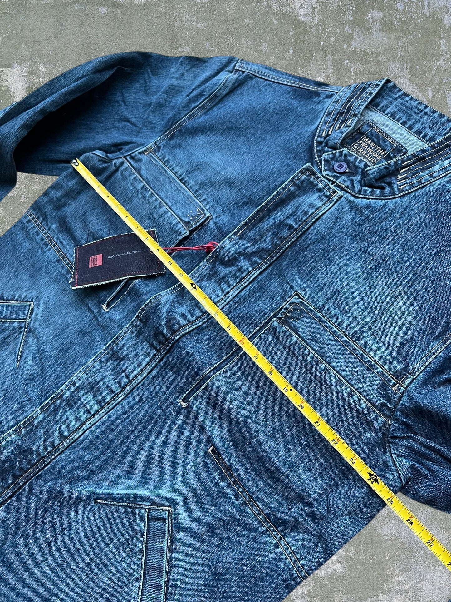 Early-2000s Marithe Francois Girbaud Denim Jacket (XXL) (New With Tags)