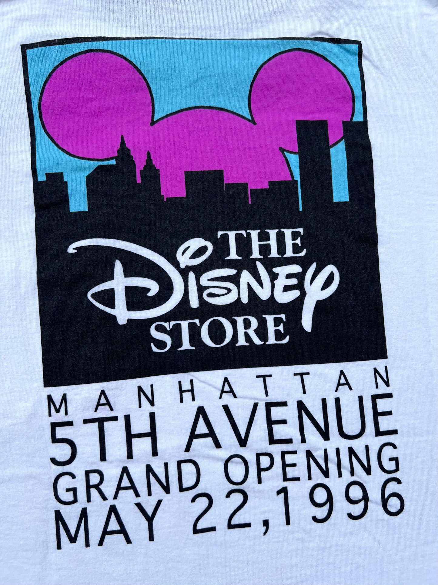 1998 Disney Store New York Grand Opening Tee (L)