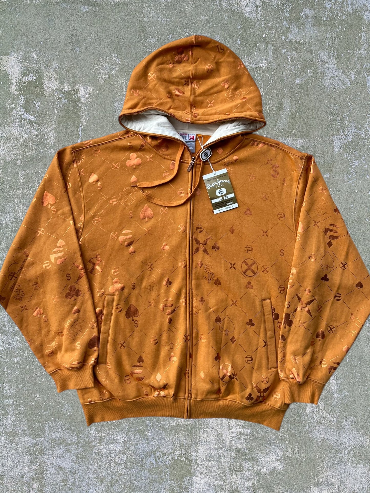 Early-2000s Pepe Jeans Zip Hoodie (XL) (New With Tags)