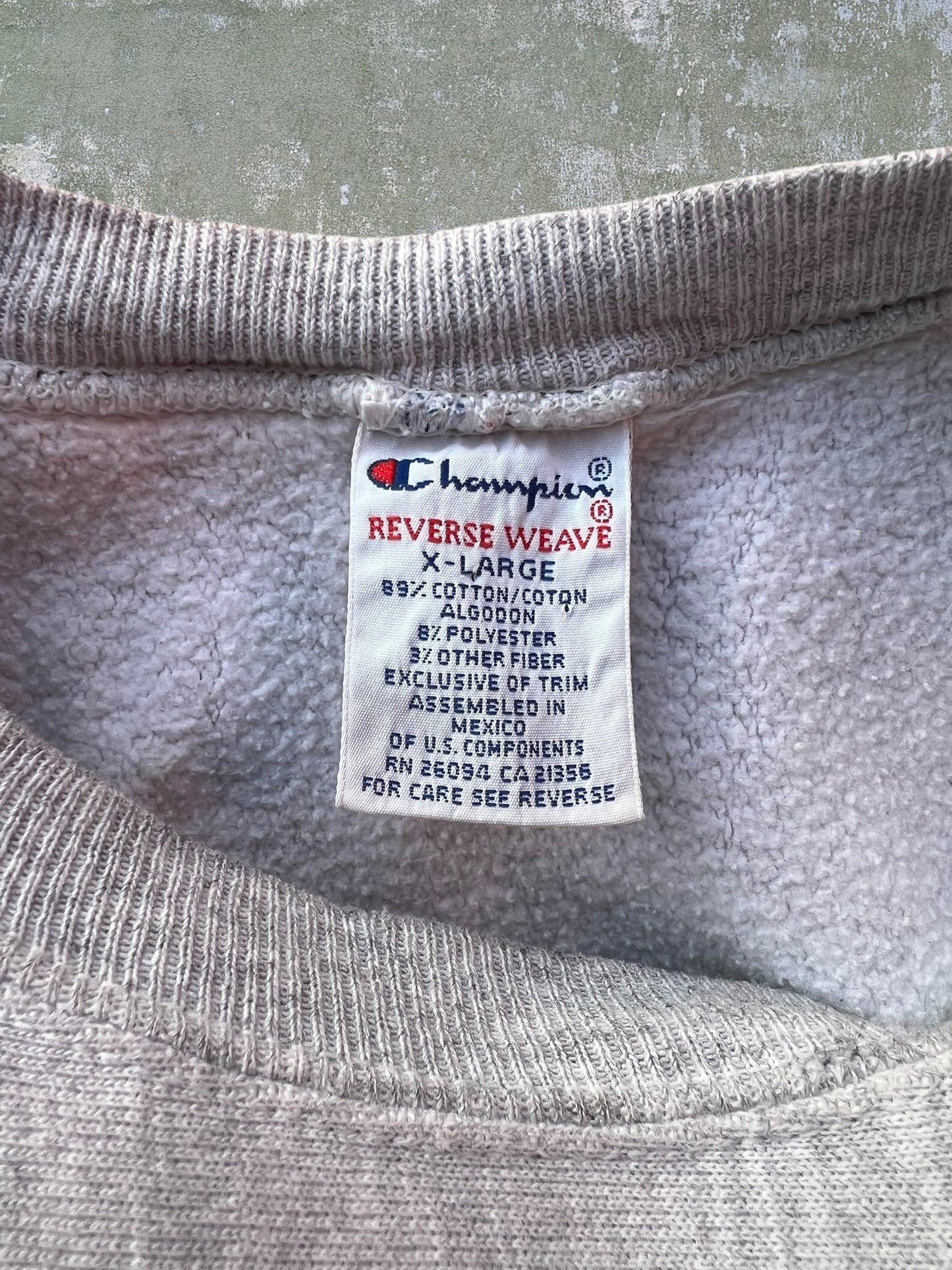 ‘90s Champion Virginia Tech Reverse Weave Crewneck (XL)