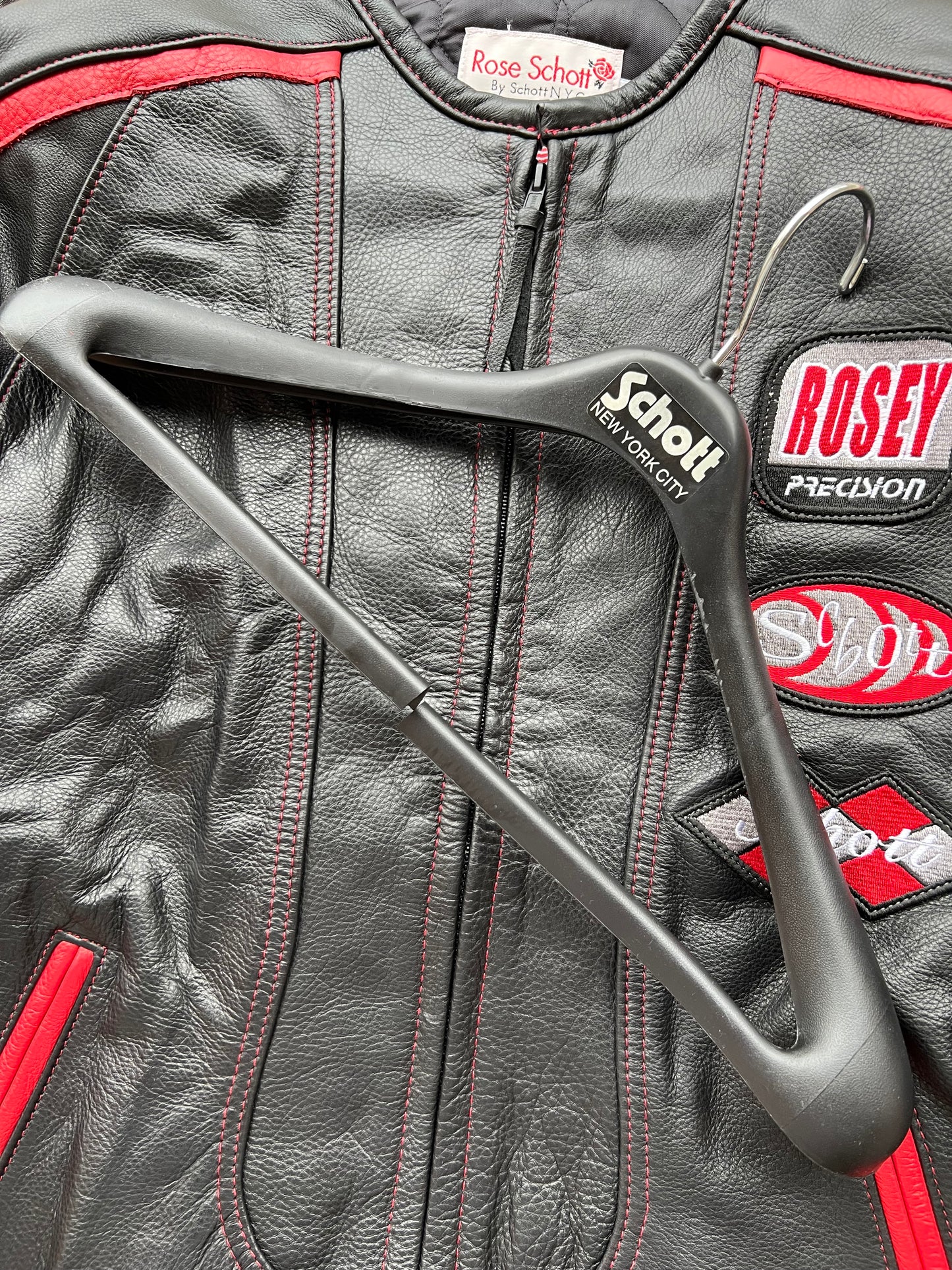 Late-90s/Early-2000s Rose Schott Leather Jacket (Women’s L) (New With Tags)