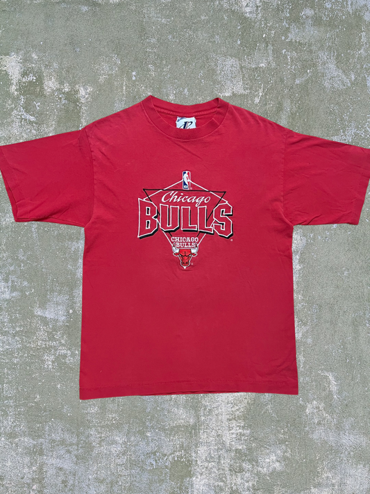‘90s Logo Athletic Chicago Bulls Tee (M)