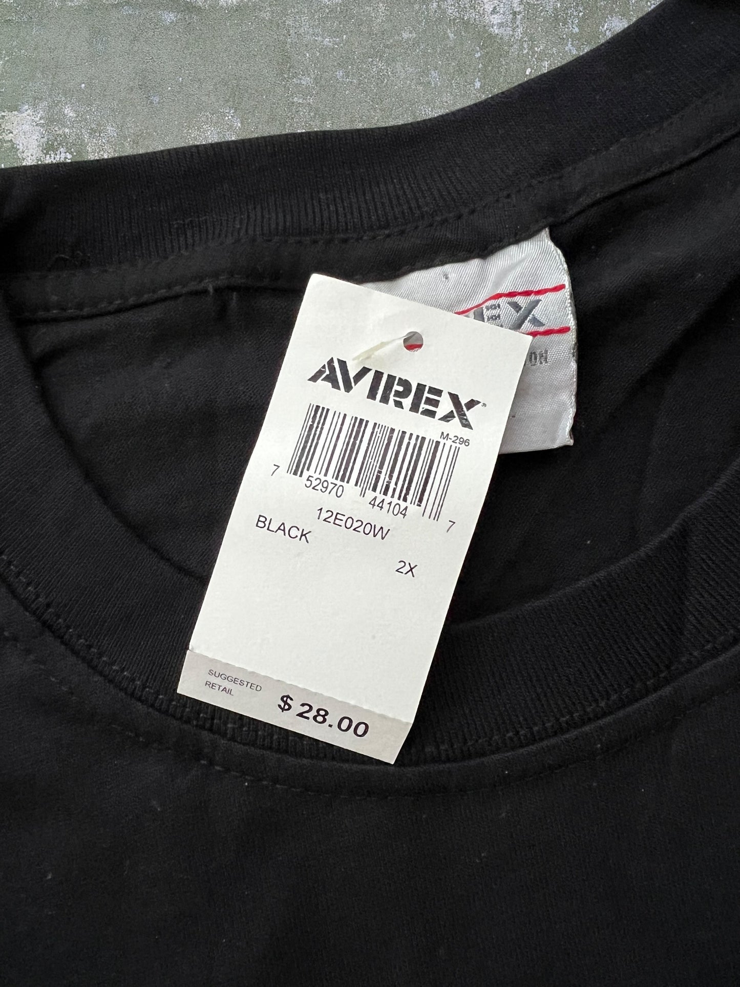 Early-2000s Avirex Long Sleeve Tee (XXL) (New With Tags)