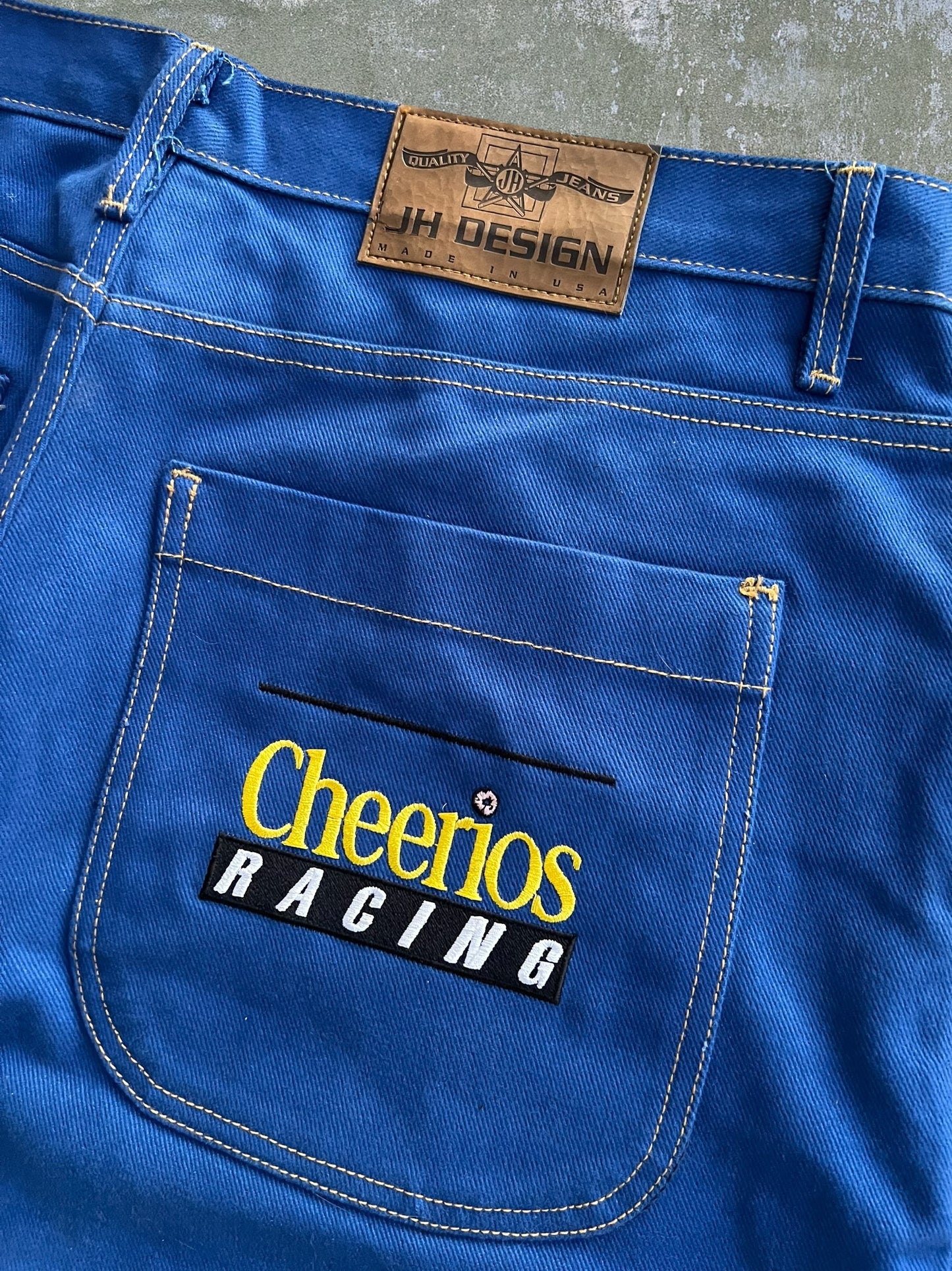 Late-90s Jeff Hamilton Cheerios Racing Jeans (38) (New With Tags)