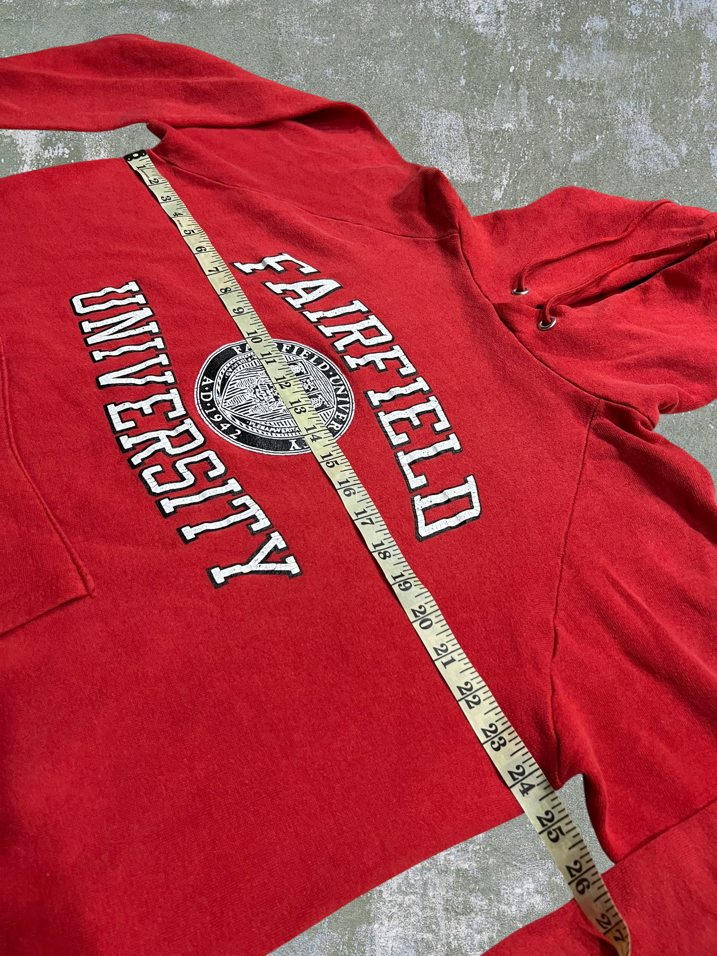 ‘80s Champion Fairfield University Hoodie (XL)