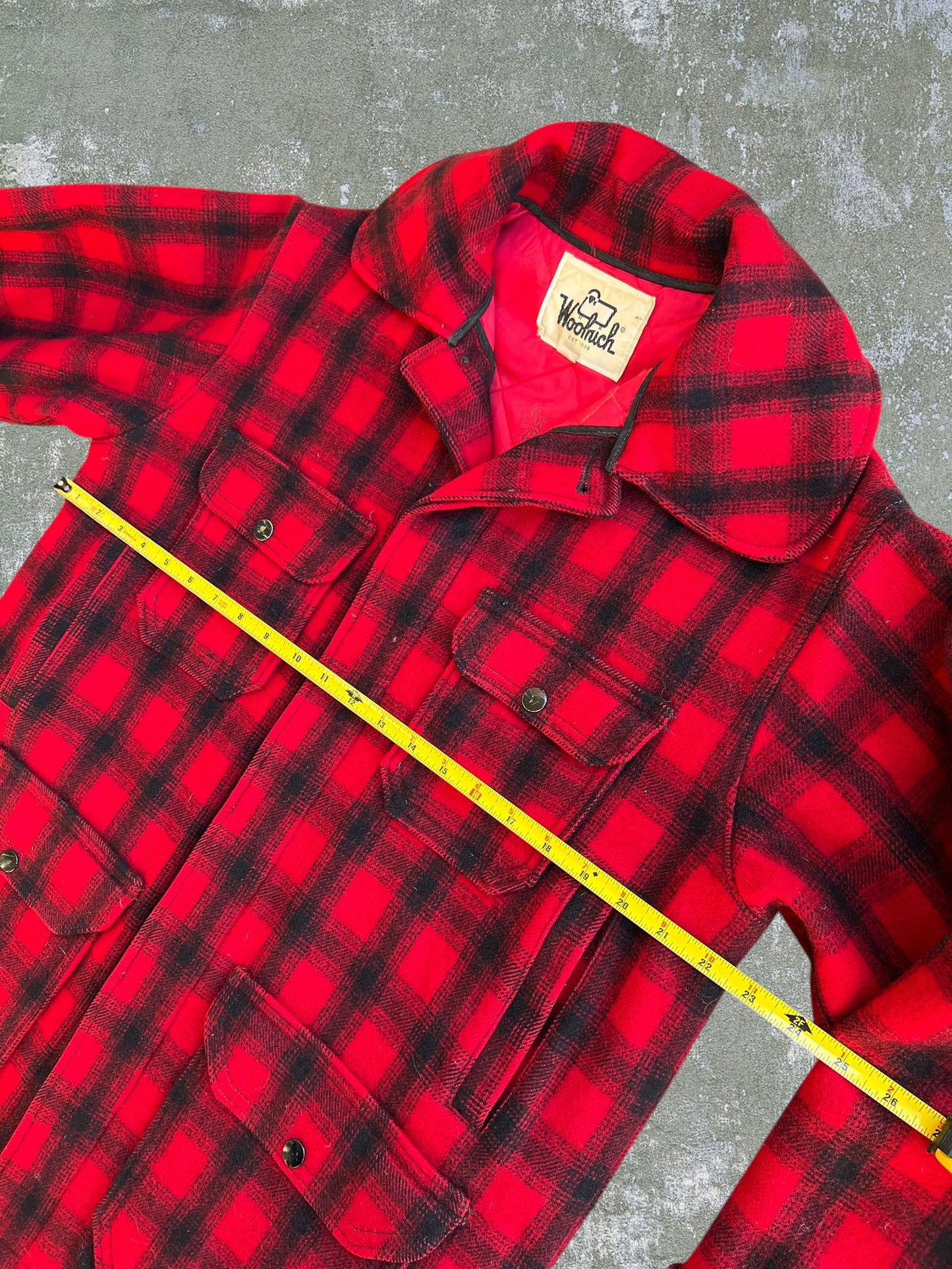 ‘70s Woolrich Mackinaw Jacket (M)