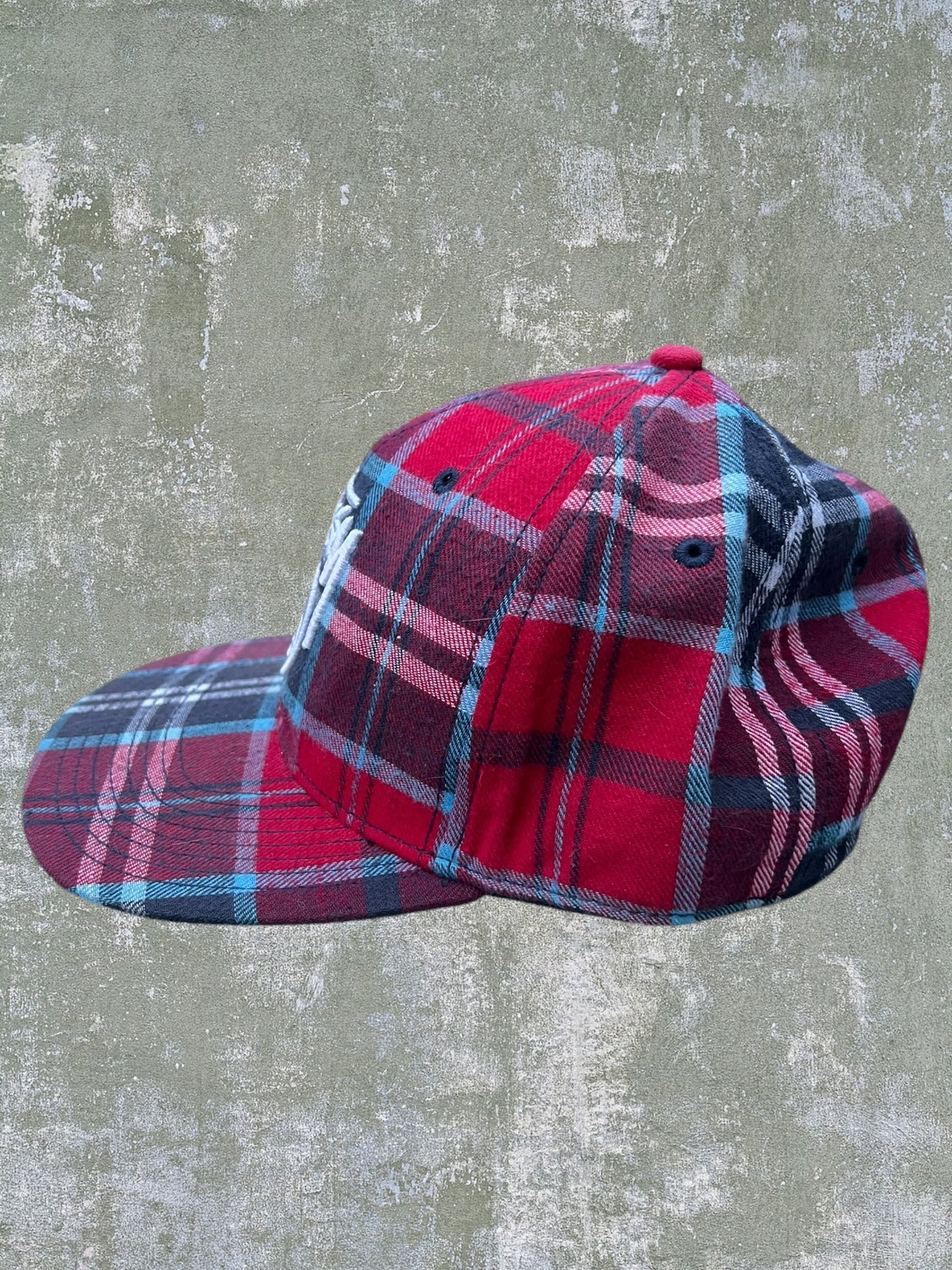 2000s/2010s Stüssy Plaid Snapback