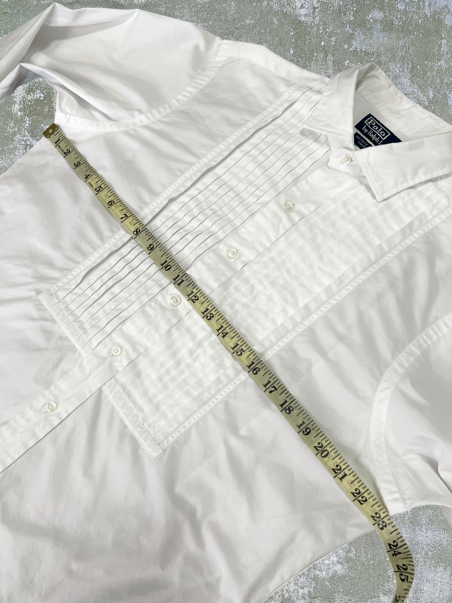 Early-2000s Polo Ralph Lauren Tuxedo Shirt (L)