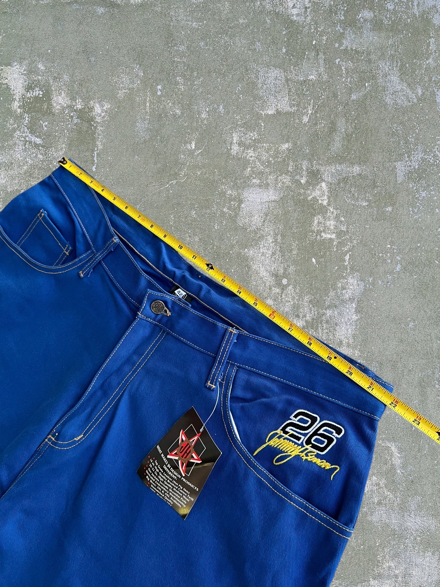 Late-90s Jeff Hamilton Cheerios Racing Jeans (42) (New With Tags)