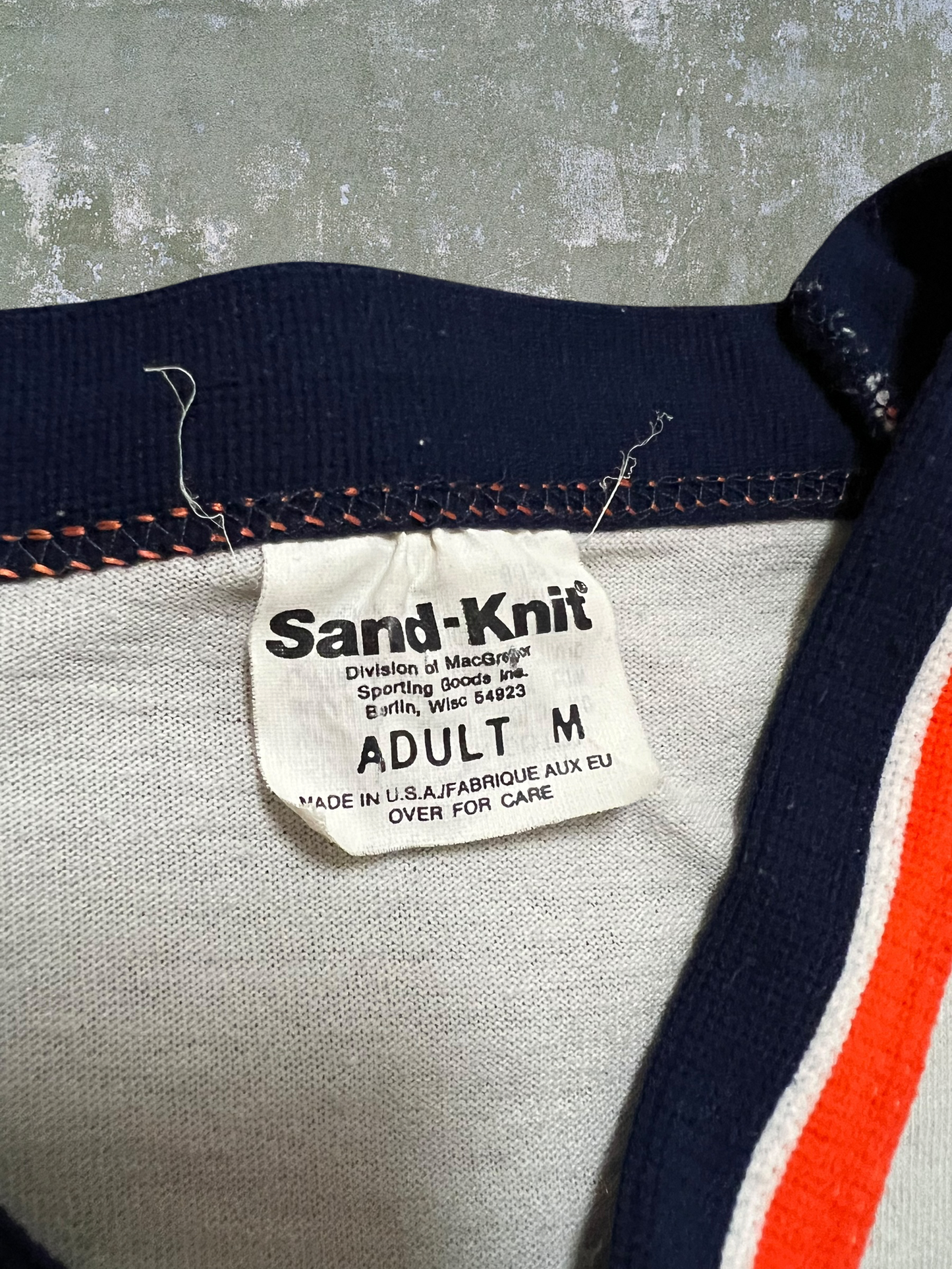 ‘80s Sand-Knit Detroit Tigers Tee (M)