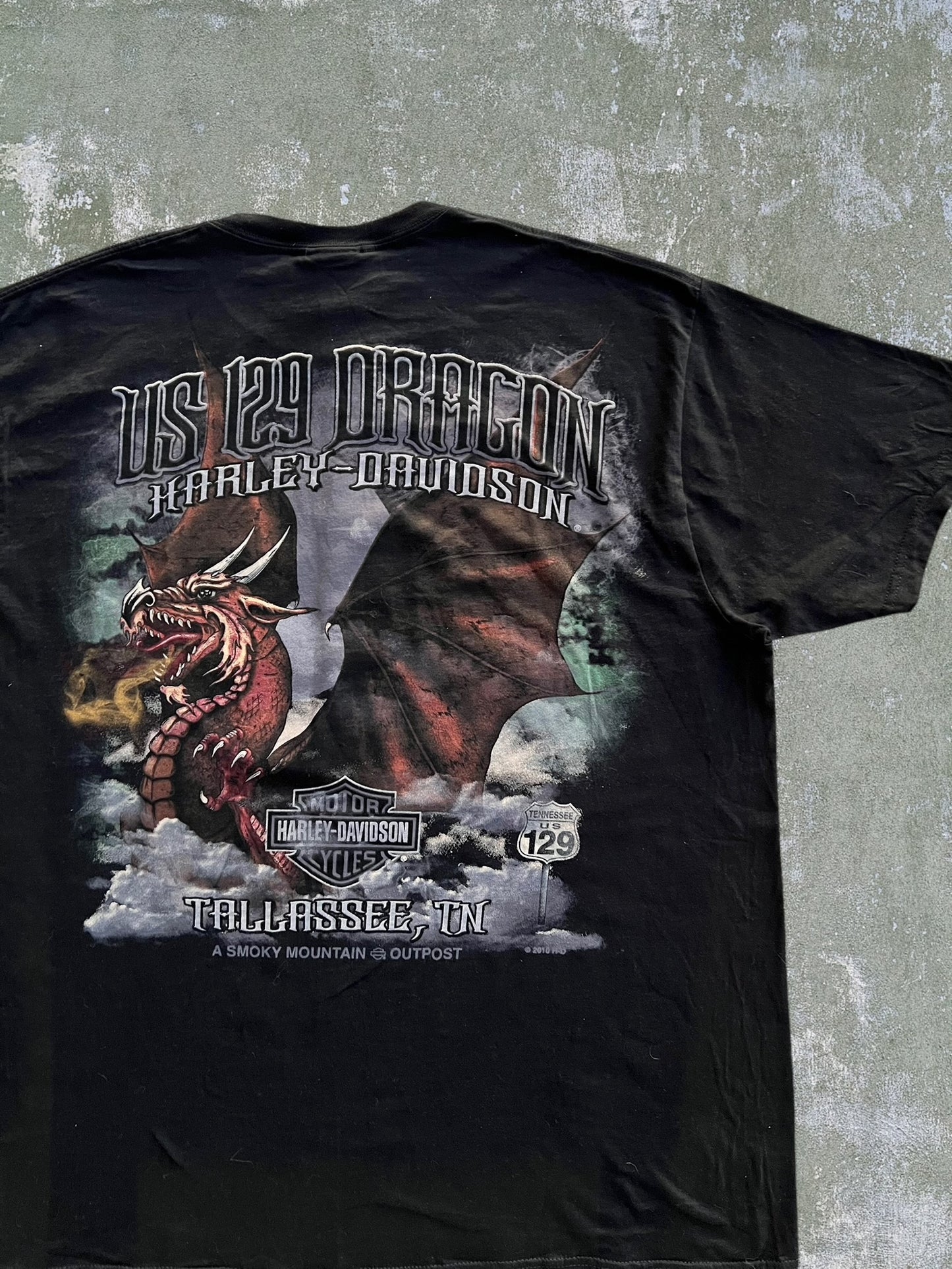 2010 Harley Davidson Dragon Tee (XXL) (New With Tags)