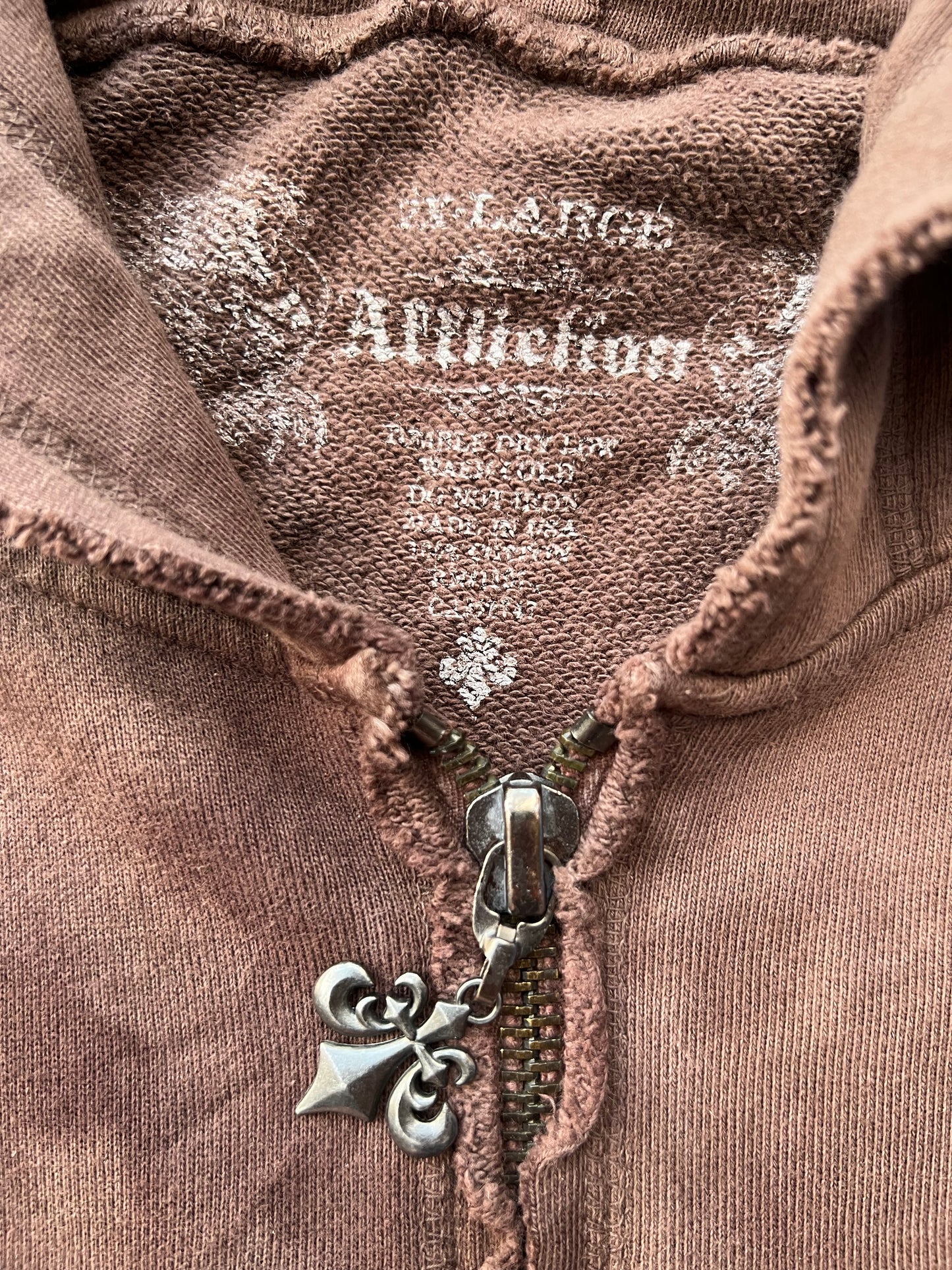Early-2000s Affliction Zip Hoodie (XXL)