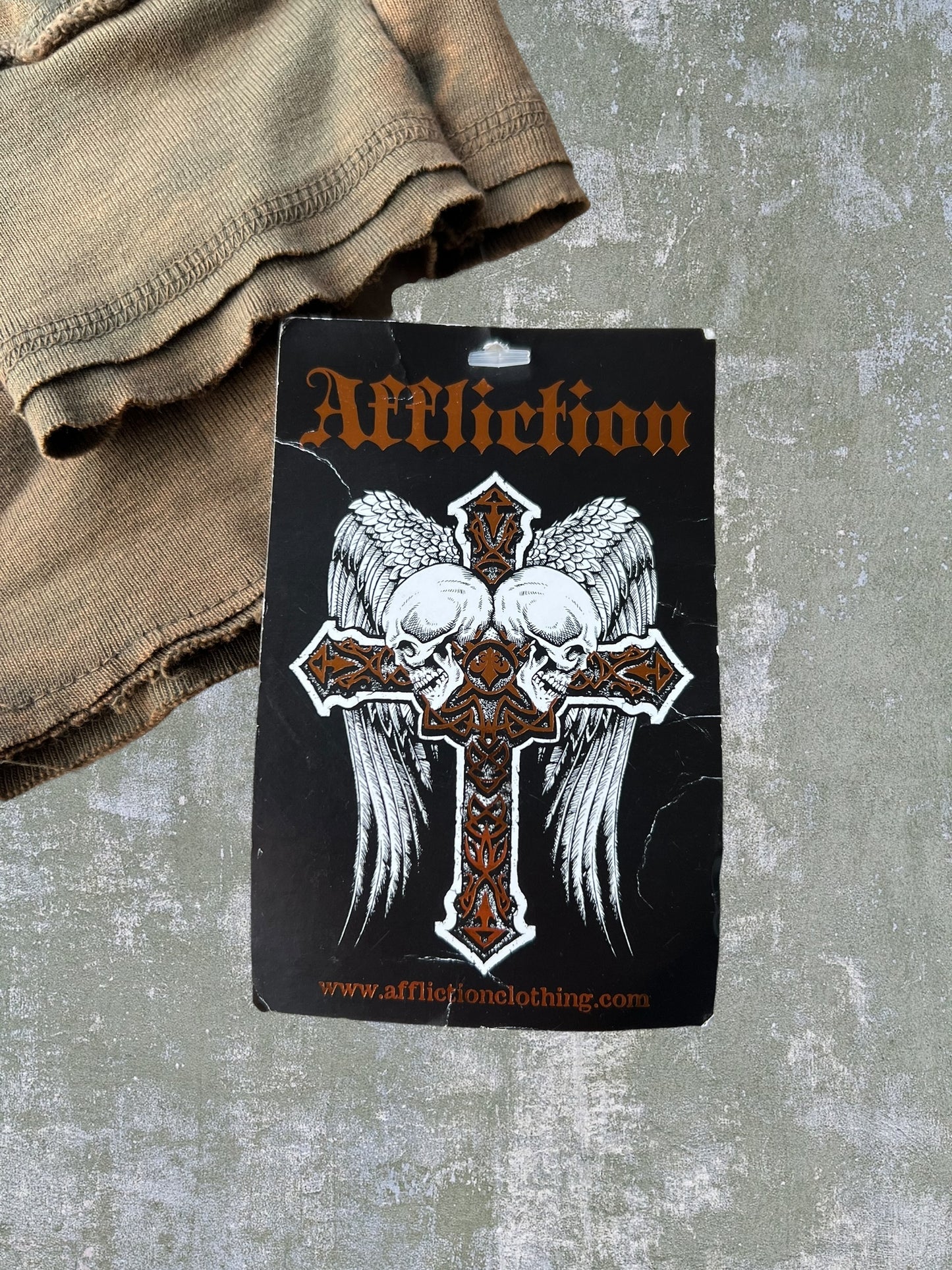 Early-2000s Affliction Zip Hoodie (XXL) (New With Tags)