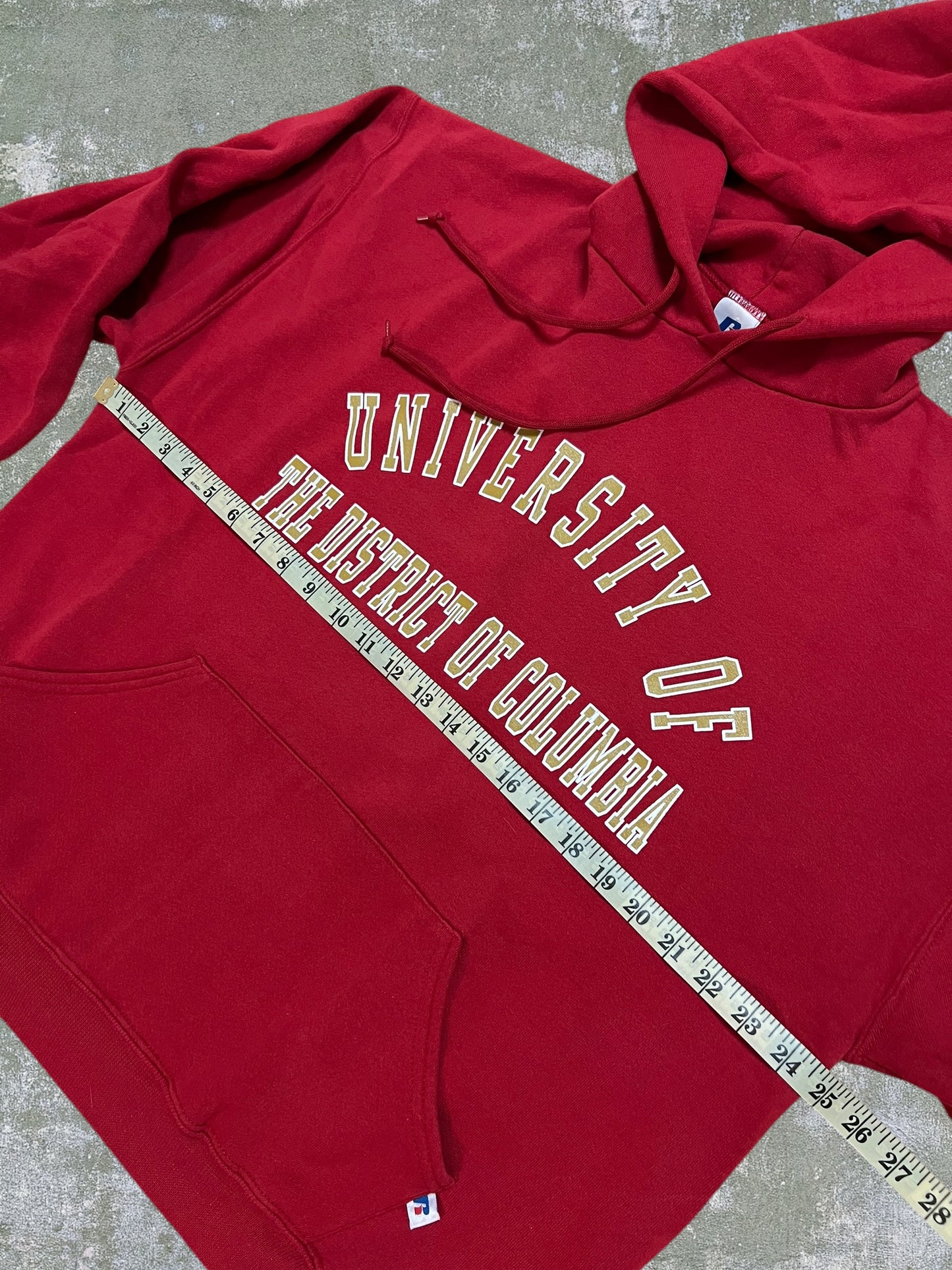 Early-2000s Russell Athletic University of the District of Columbia Hoodie (XL)