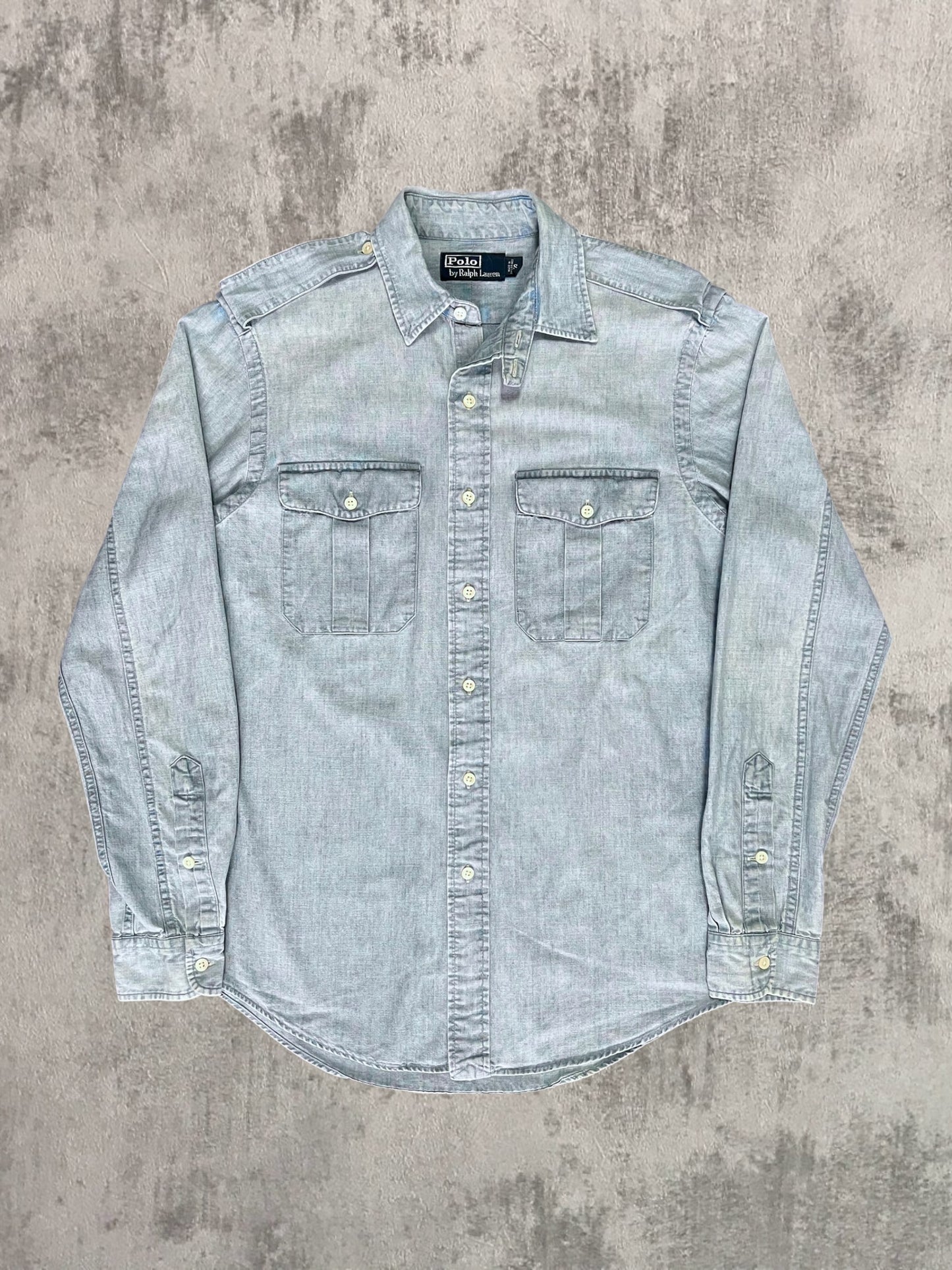 2010s Polo Ralph Lauren Chambray Shirt (S)