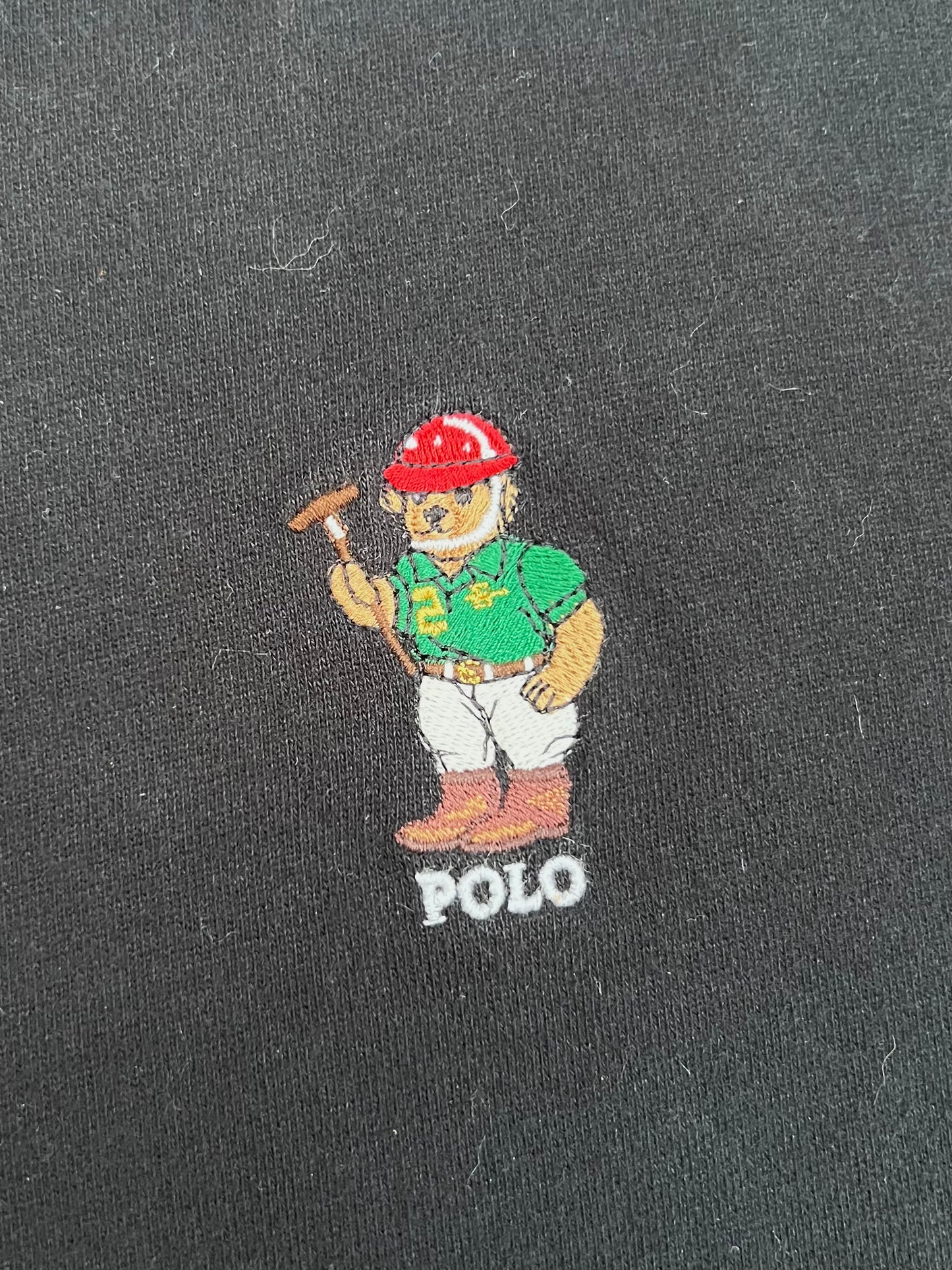 Polo Bear Zip Up Hoodie (XXL)