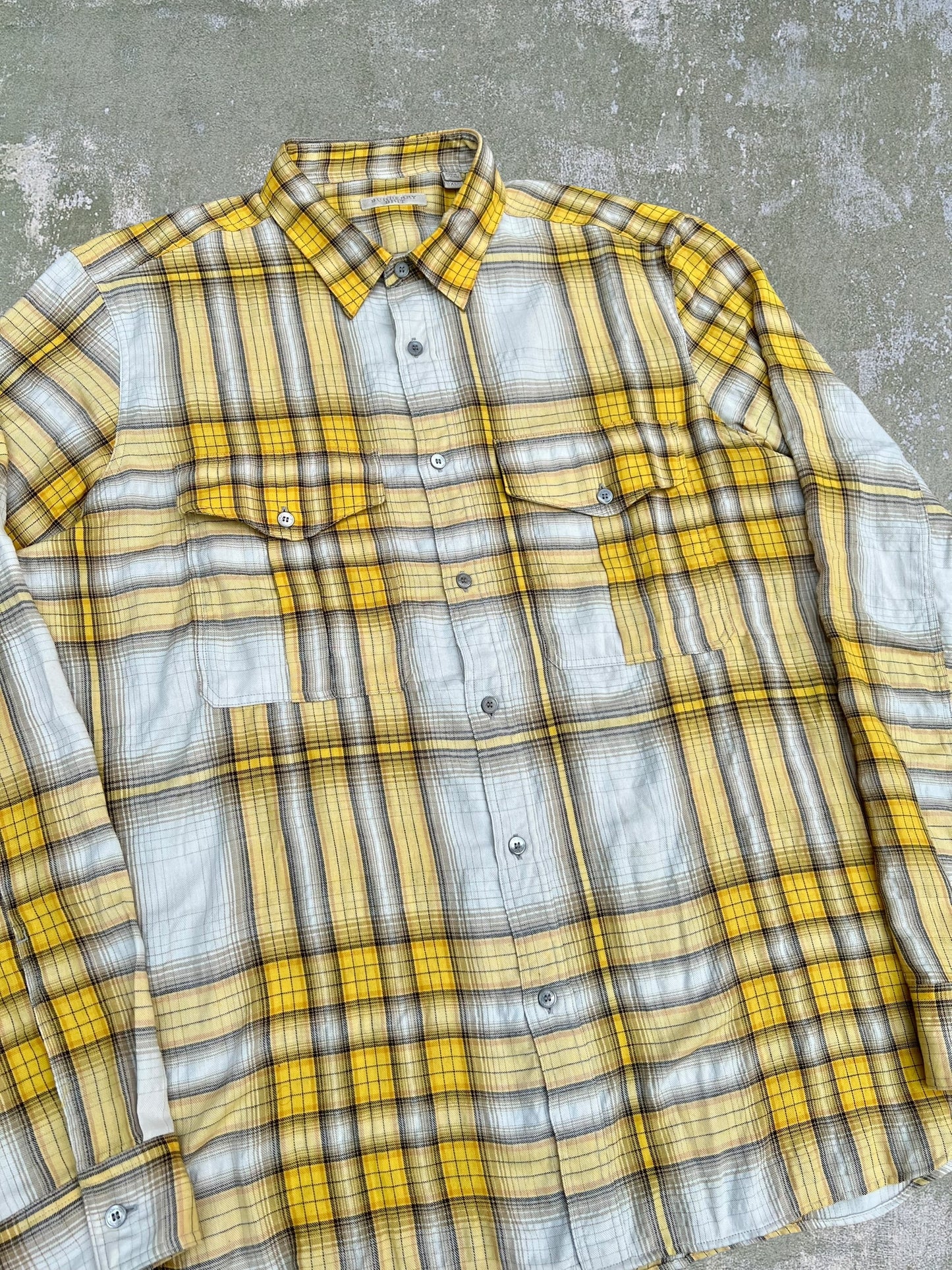 Burberry Brit Plaid Shirt (XL)