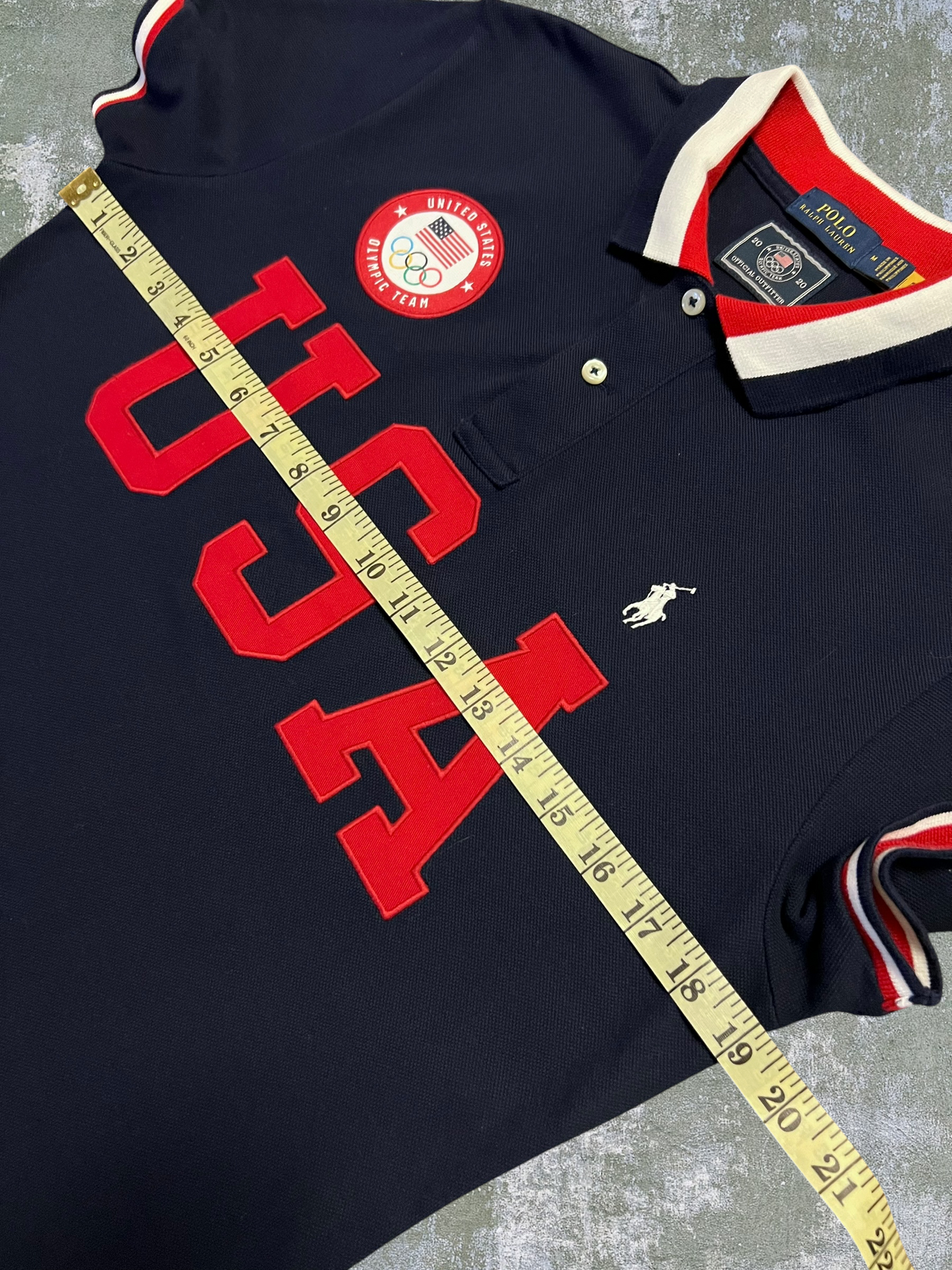 2020 Polo Ralph Lauren USA Olympic Team Polo Shirt (Women’s M)
